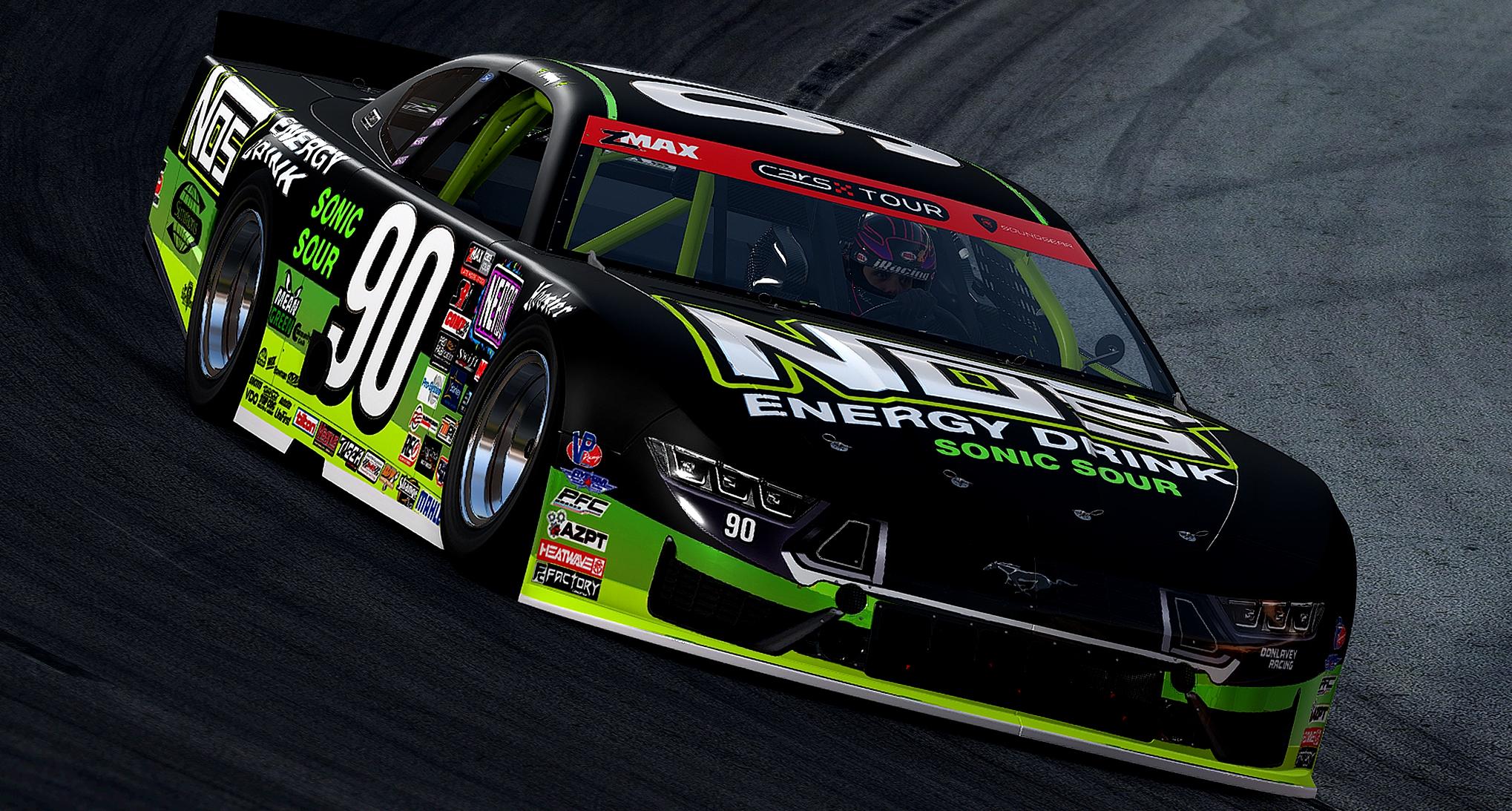 Preview of #90 NOS Energy Sonic Sour Apple 2026 CARS Tour / Donlavey Racing by Abigail von Exner