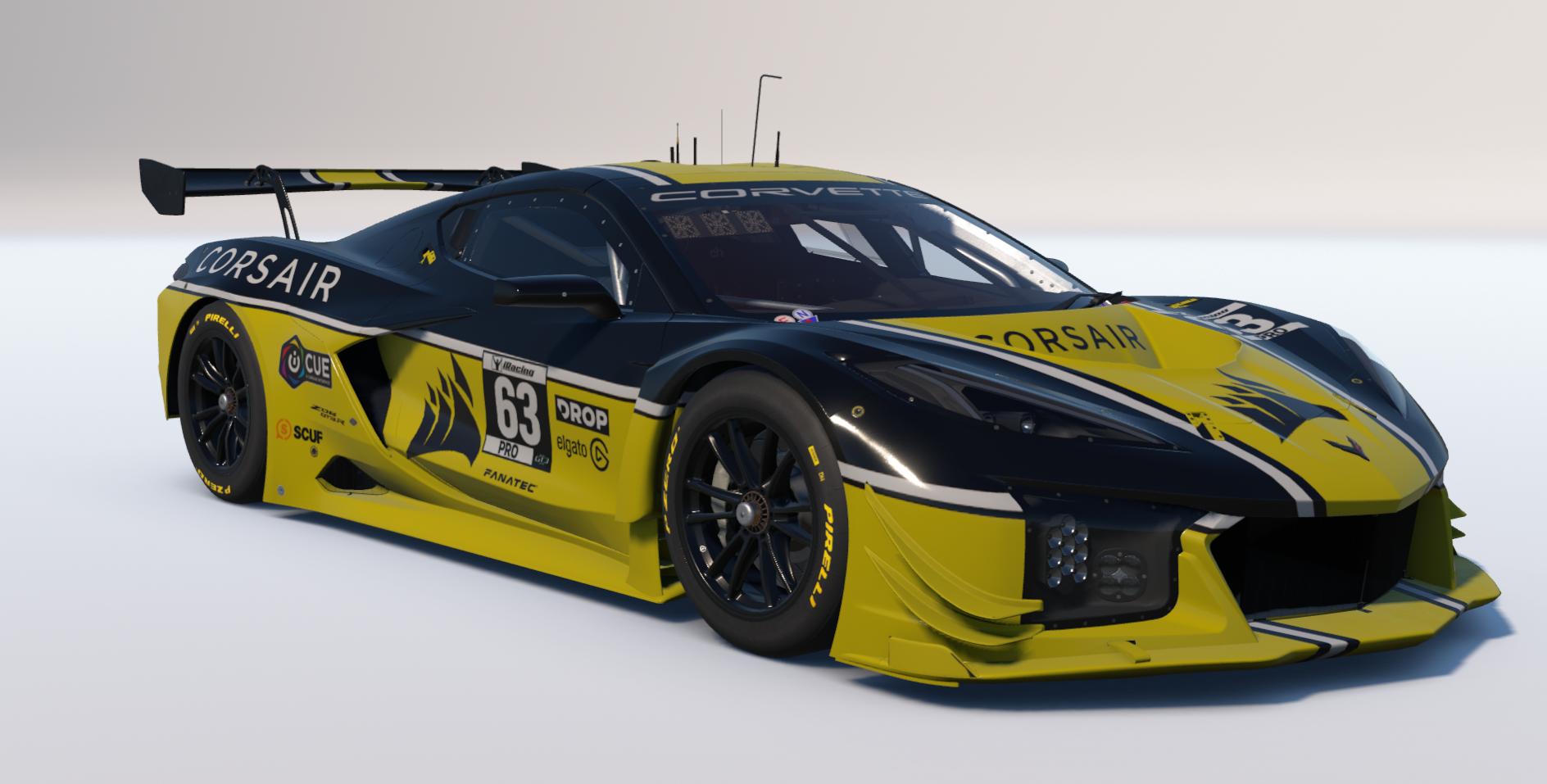 Preview of Corsair Corvette GT3 by Tyler Marifke
