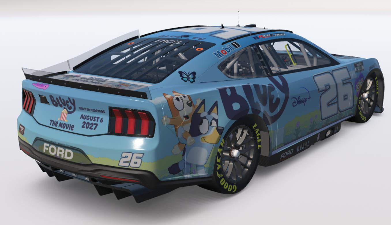 Preview of Nextgen Mustang Bluey Disney+ by Rich Engel