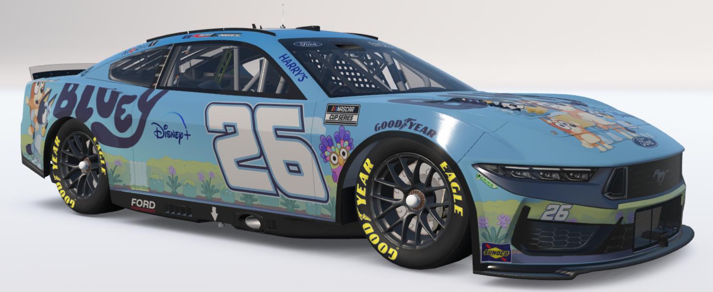 Preview of Nextgen Mustang Bluey Disney+ by Rich Engel