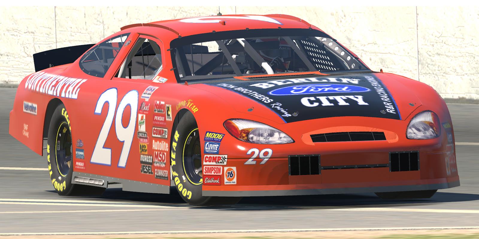 Preview of Dave Dion Busch North Series #29 Berlin City Ford - Continental Paving Ford Taurus by John Wall II