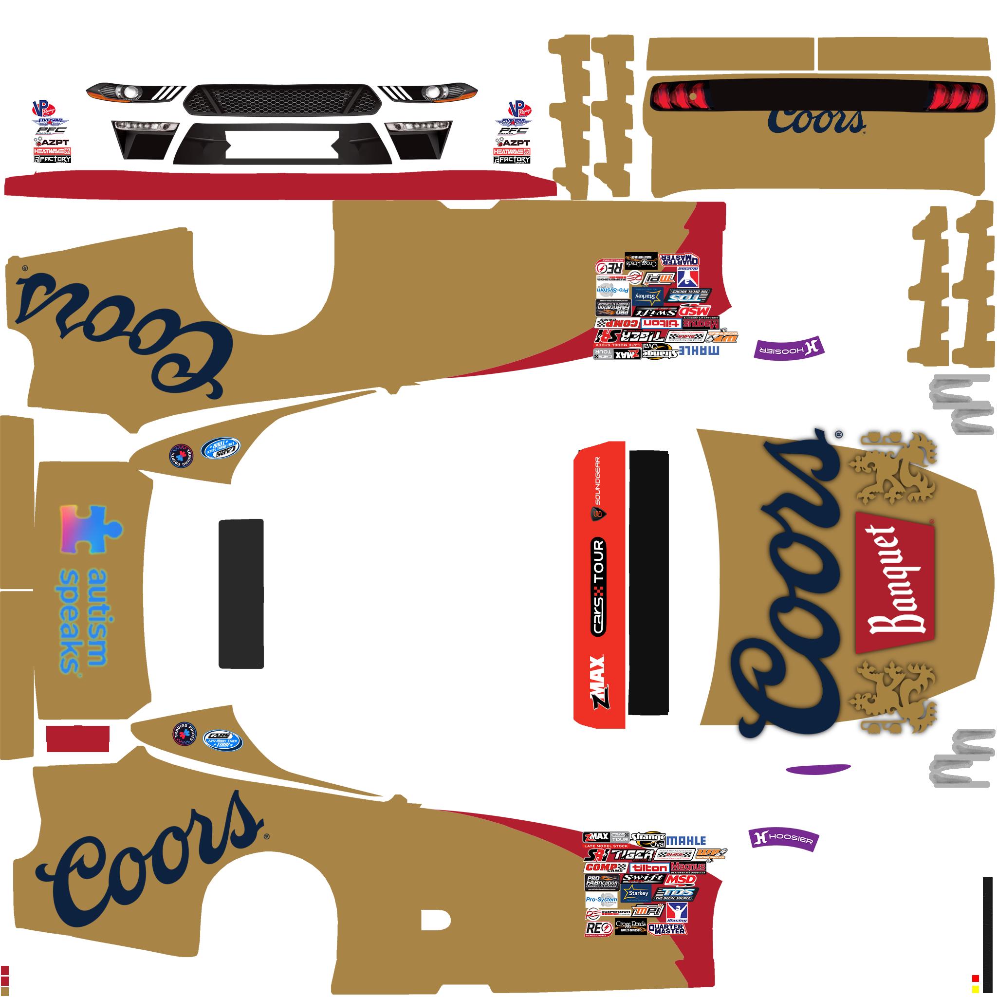 Preview of Coors Ford Late Model Stock by Jeffery Hardin