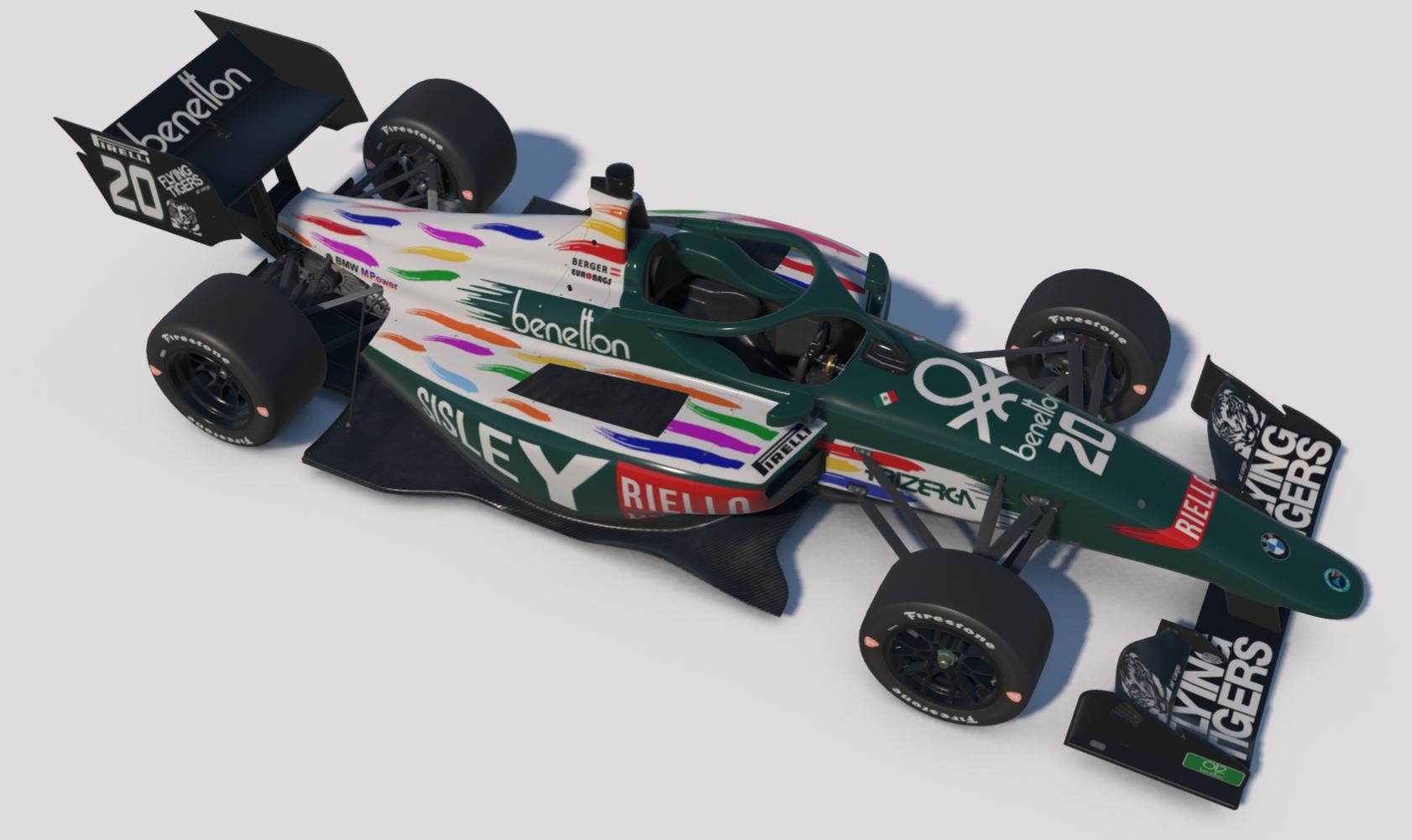 Preview of 1986 Benetton B186 for IL15 by Paul R Chaloner
