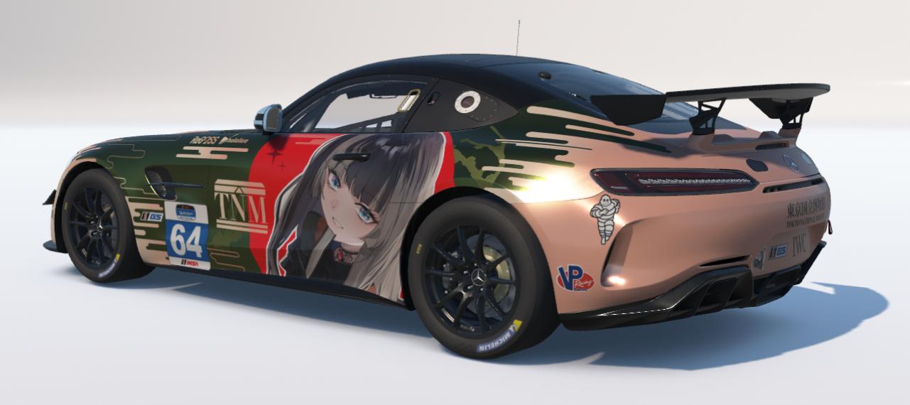 Preview of Juufutei Raden x Tokyo National Museum x Mercedes-Benz AMG GT4 by Hubert Masiak