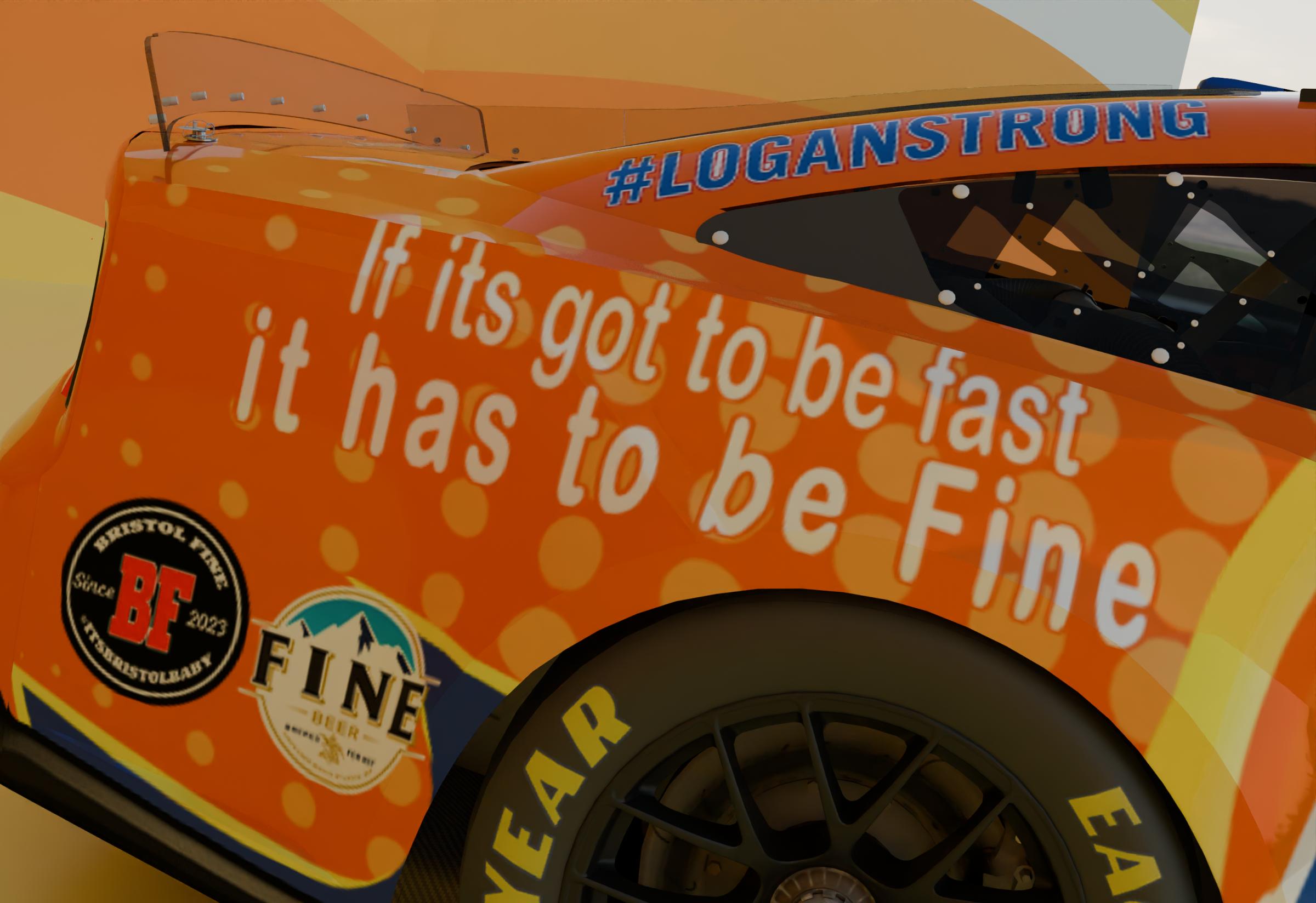 Preview of Brian Fine Tide #2 Ford Mustang by Steven Ayers Jr