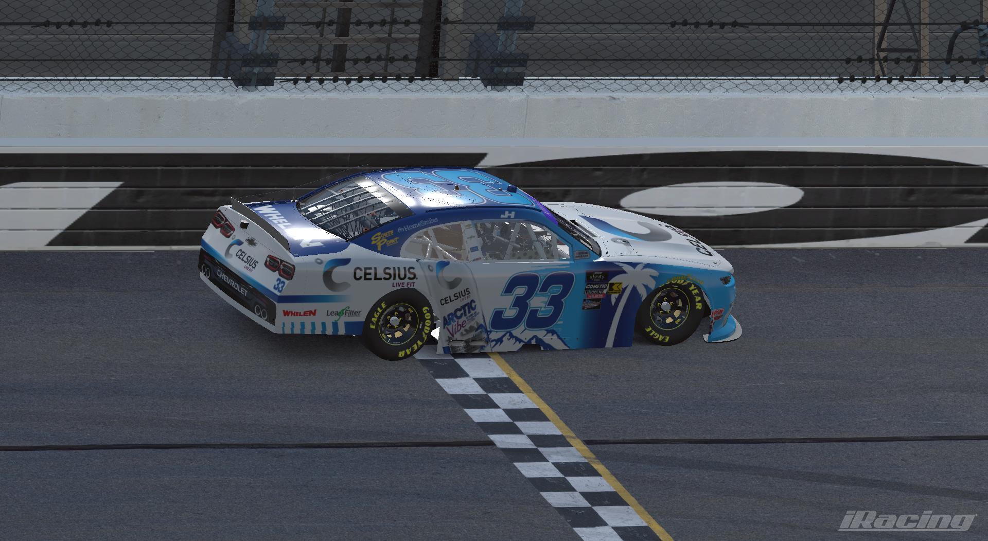 Preview of Justin Haley 2026 Celsius Arctic Vibe Concept No Number by Martin Roberg