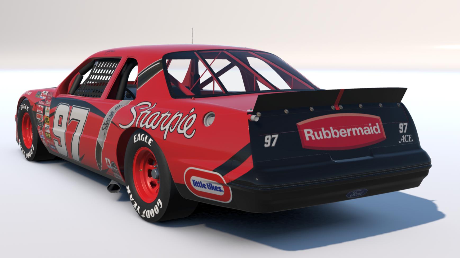 Preview of Kurt Busch Rubbermaid T-Bird by Concep R.