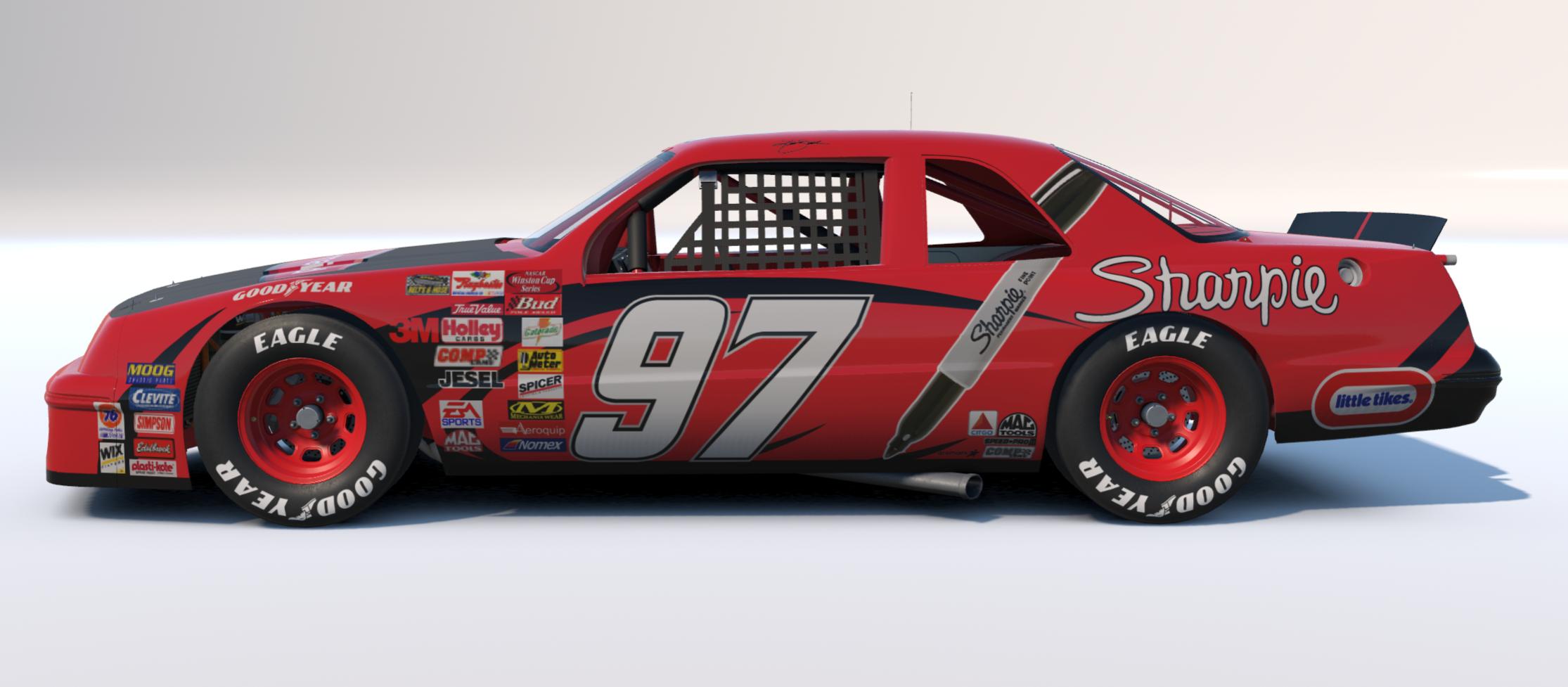 Preview of Kurt Busch Rubbermaid T-Bird by Concep R.