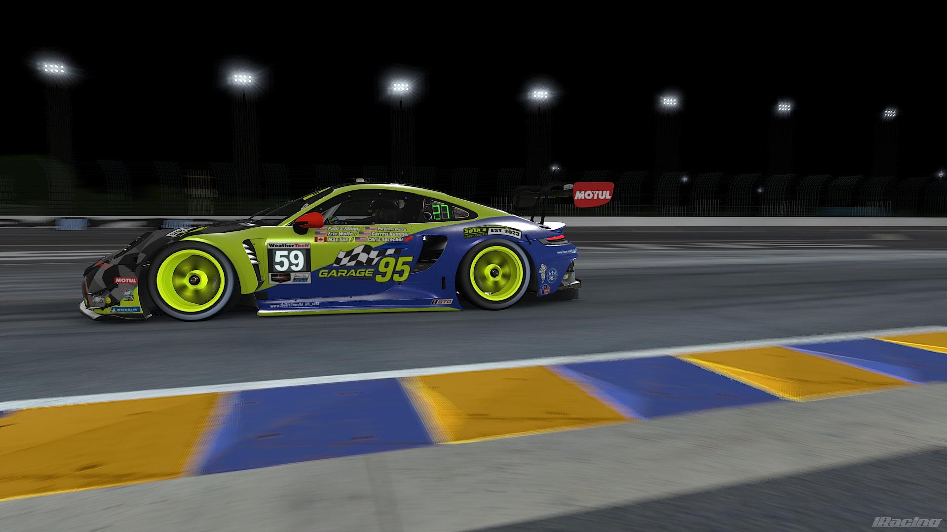 Preview of Garage 95 2026 Daytona 24hr Paint Scheme by Paul S Junior