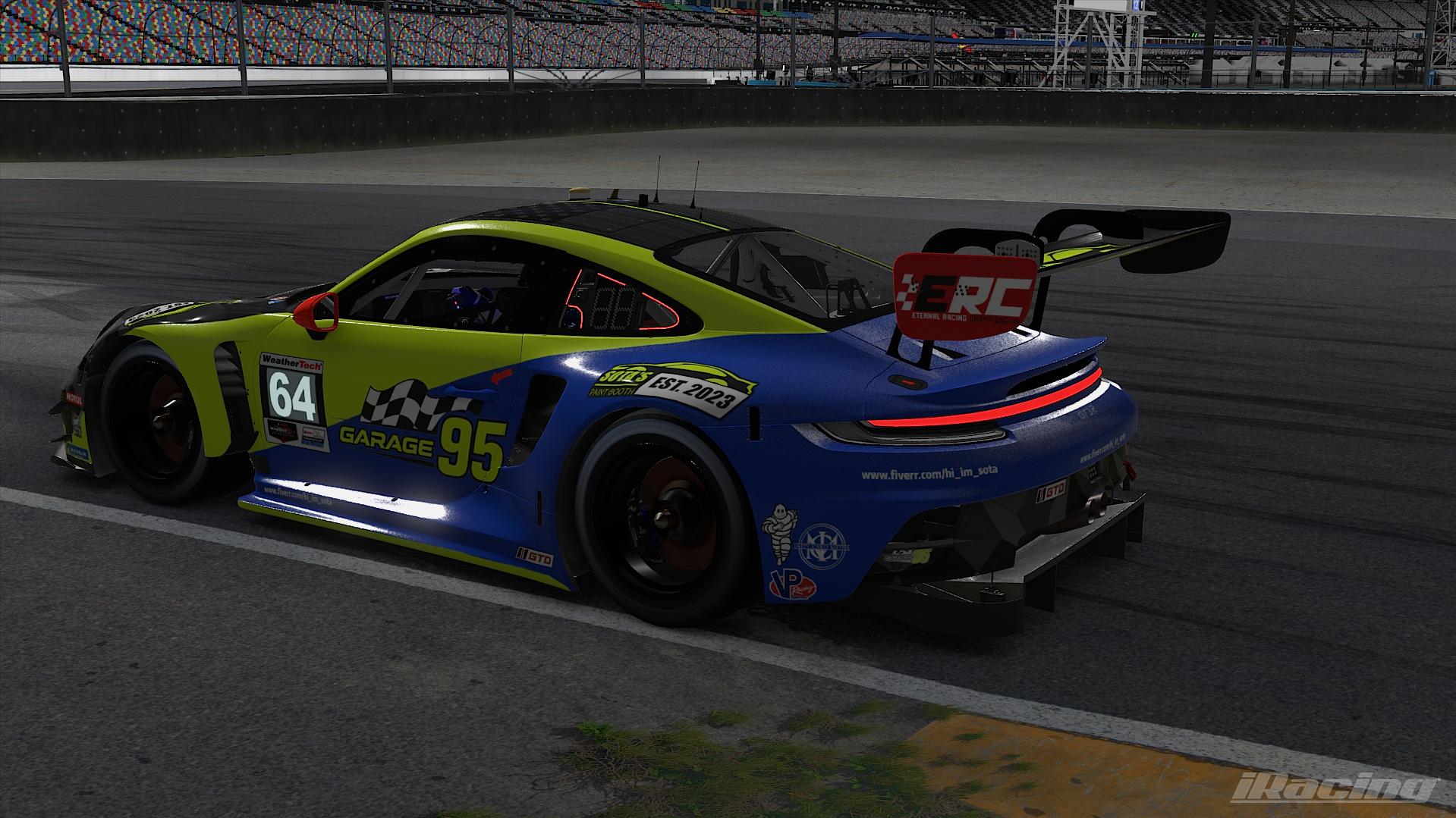 Preview of Garage 95 2026 iRacing Special Event paint scheme. by Paul S Junior