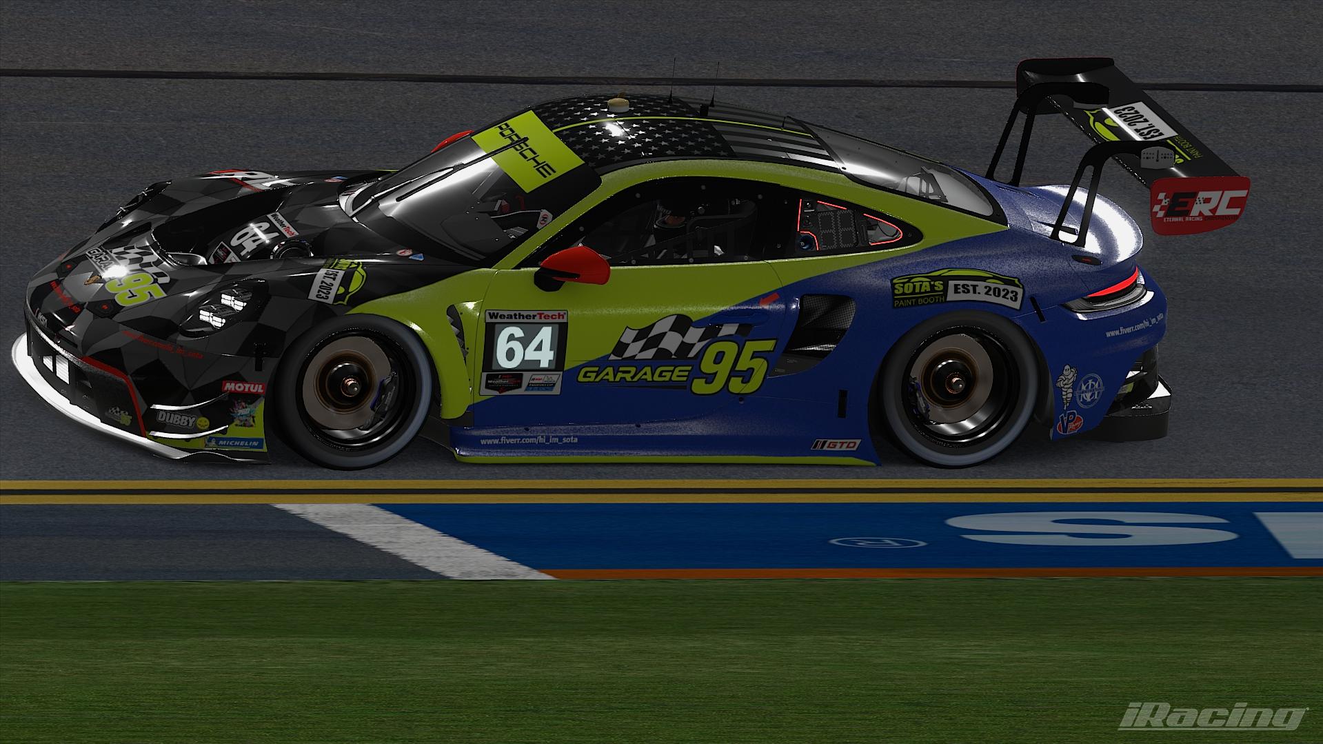 Preview of Garage 95 2026 iRacing Special Event paint scheme. by Paul S Junior