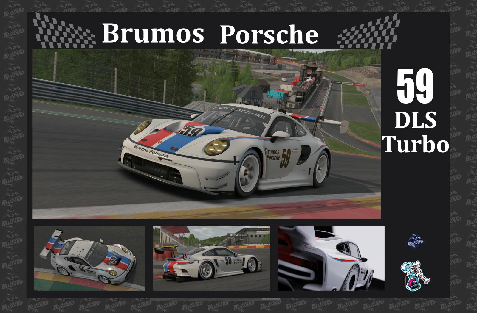Preview of Brumos DLS Turbo #59 Porsche 992r GT3 by Ben D.