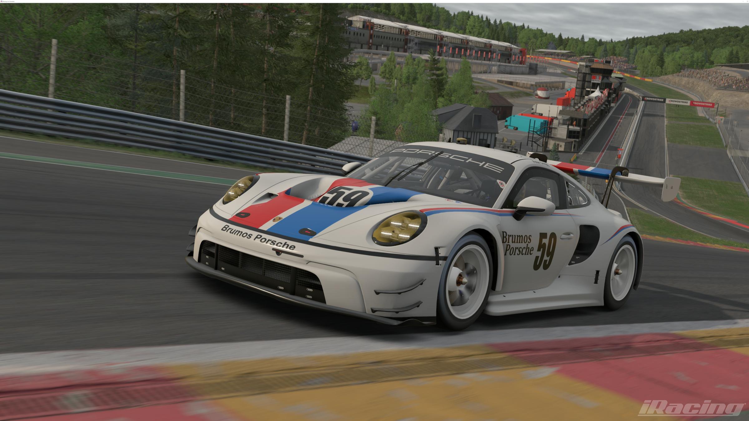 Preview of Brumos DLS Turbo #59 Porsche 992r GT3 by Ben D.