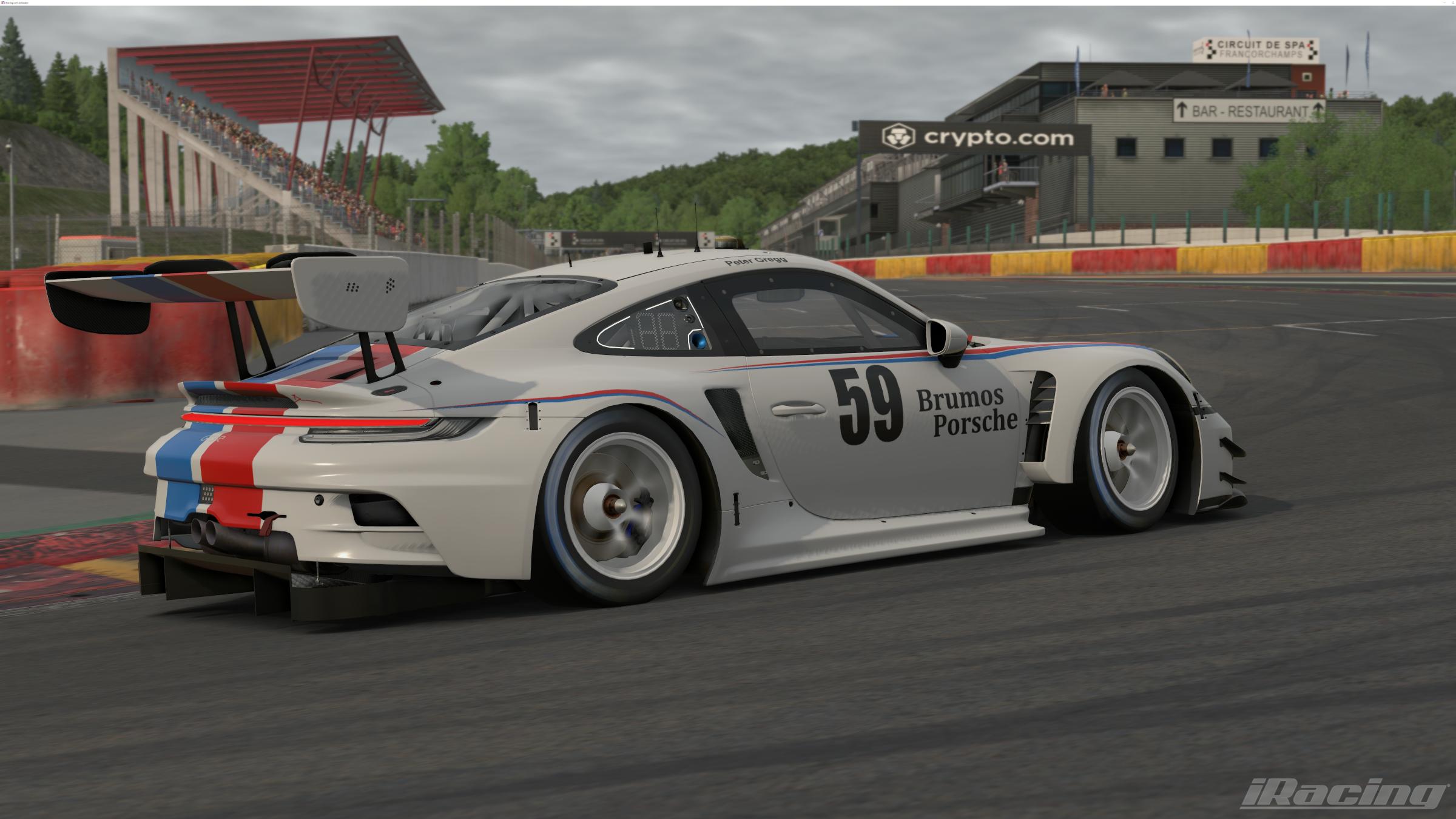 Preview of Brumos DLS Turbo #59 Porsche 992r GT3 by Ben D.