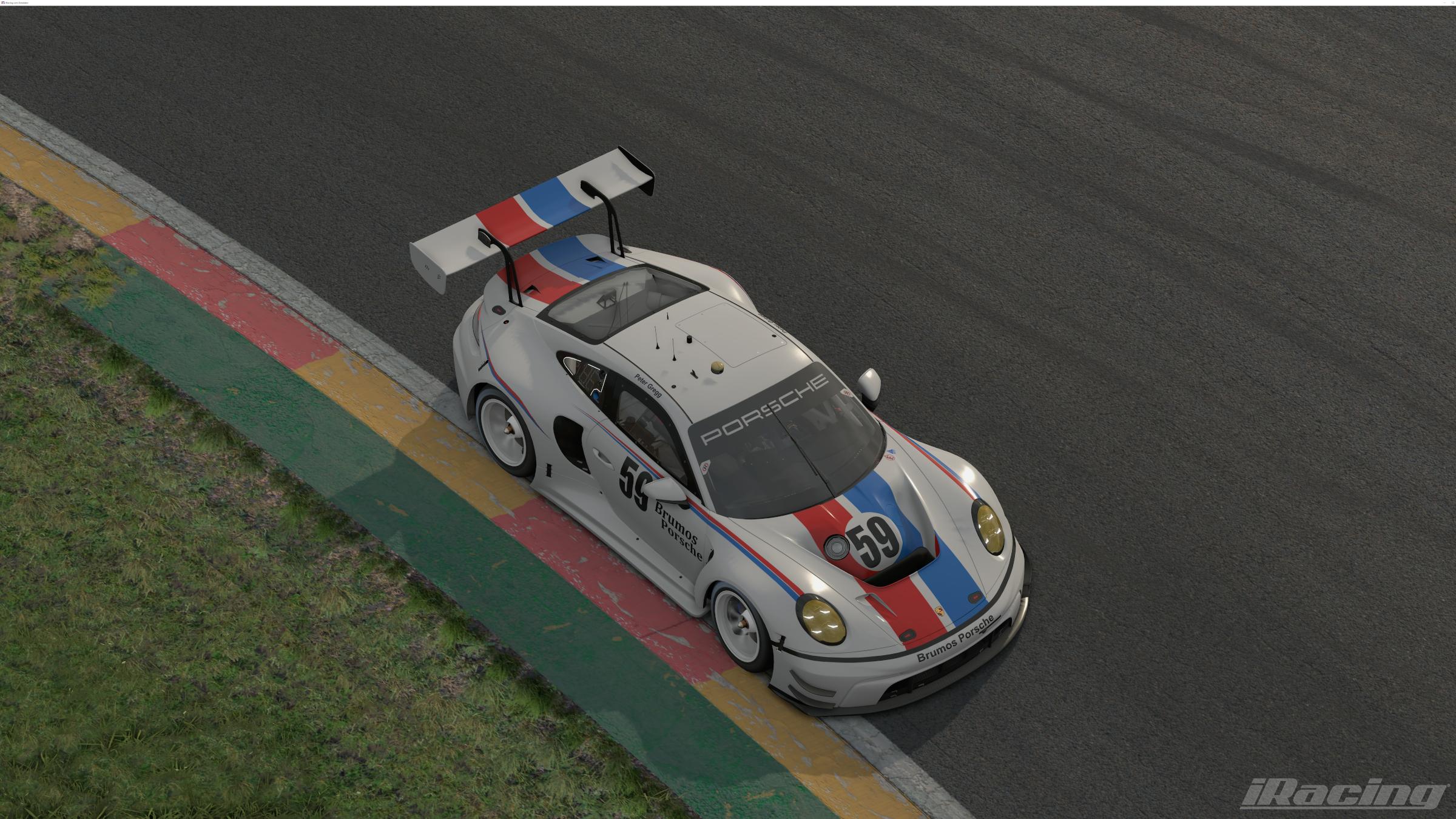 Preview of Brumos DLS Turbo #59 Porsche 992r GT3 by Ben D.