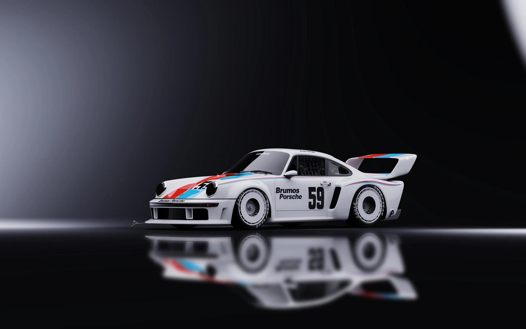 Preview of Brumos DLS Turbo #59 Porsche 992r GT3 by Ben D.