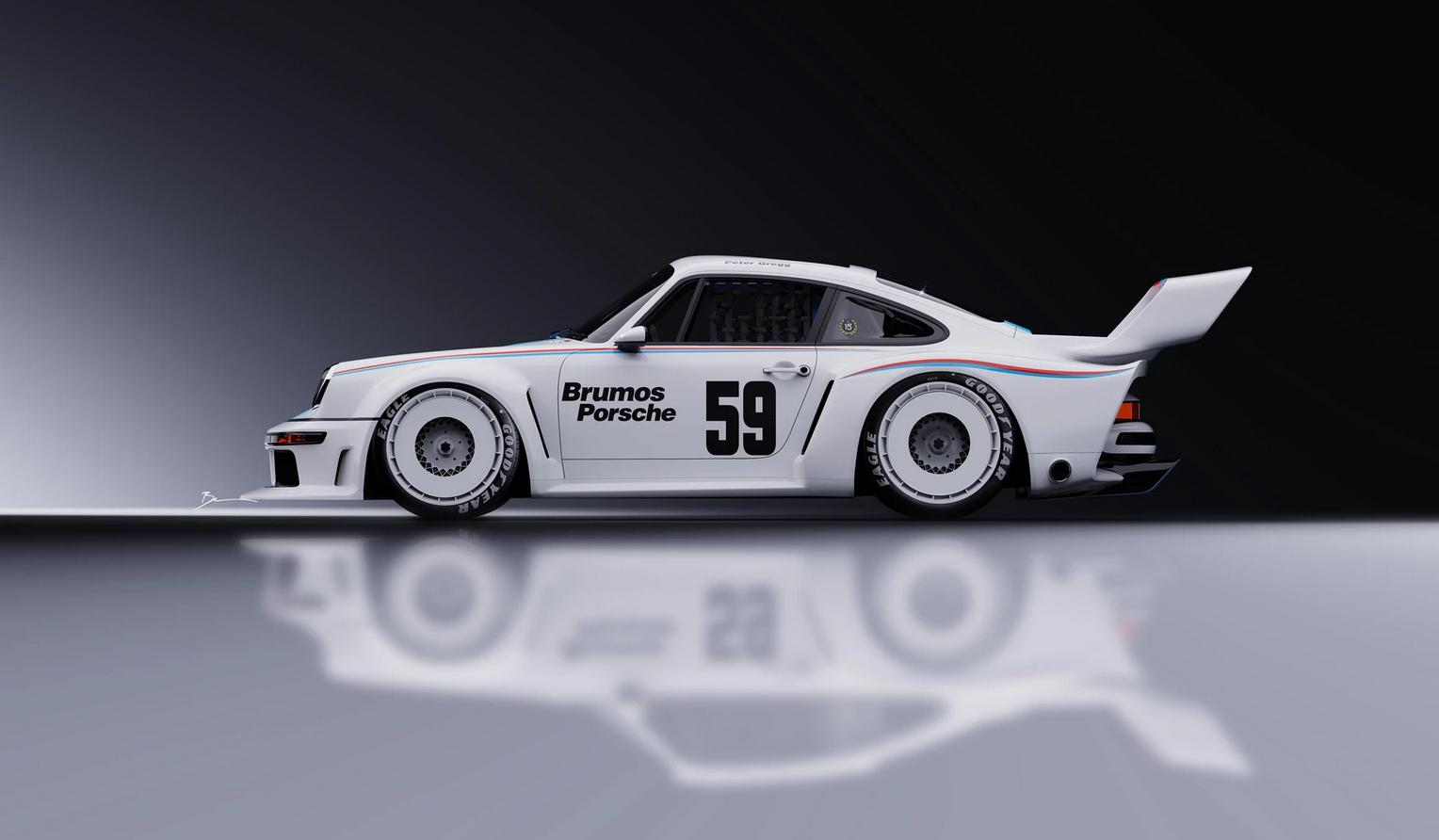 Preview of Brumos DLS Turbo #59 Porsche 992r GT3 by Ben D.