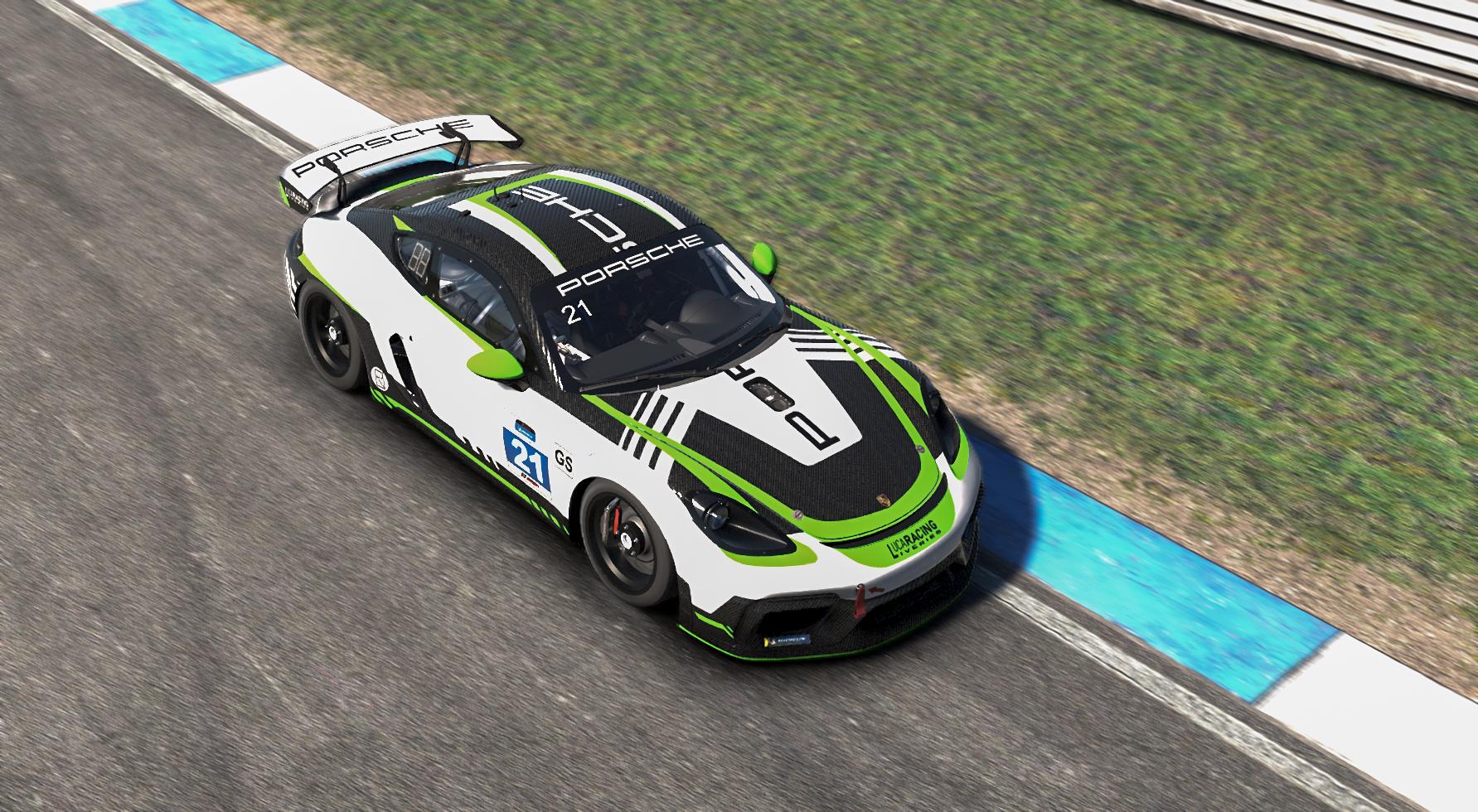 Preview of Porsche 718 GT4 LRL Design by Gianluca Bresci