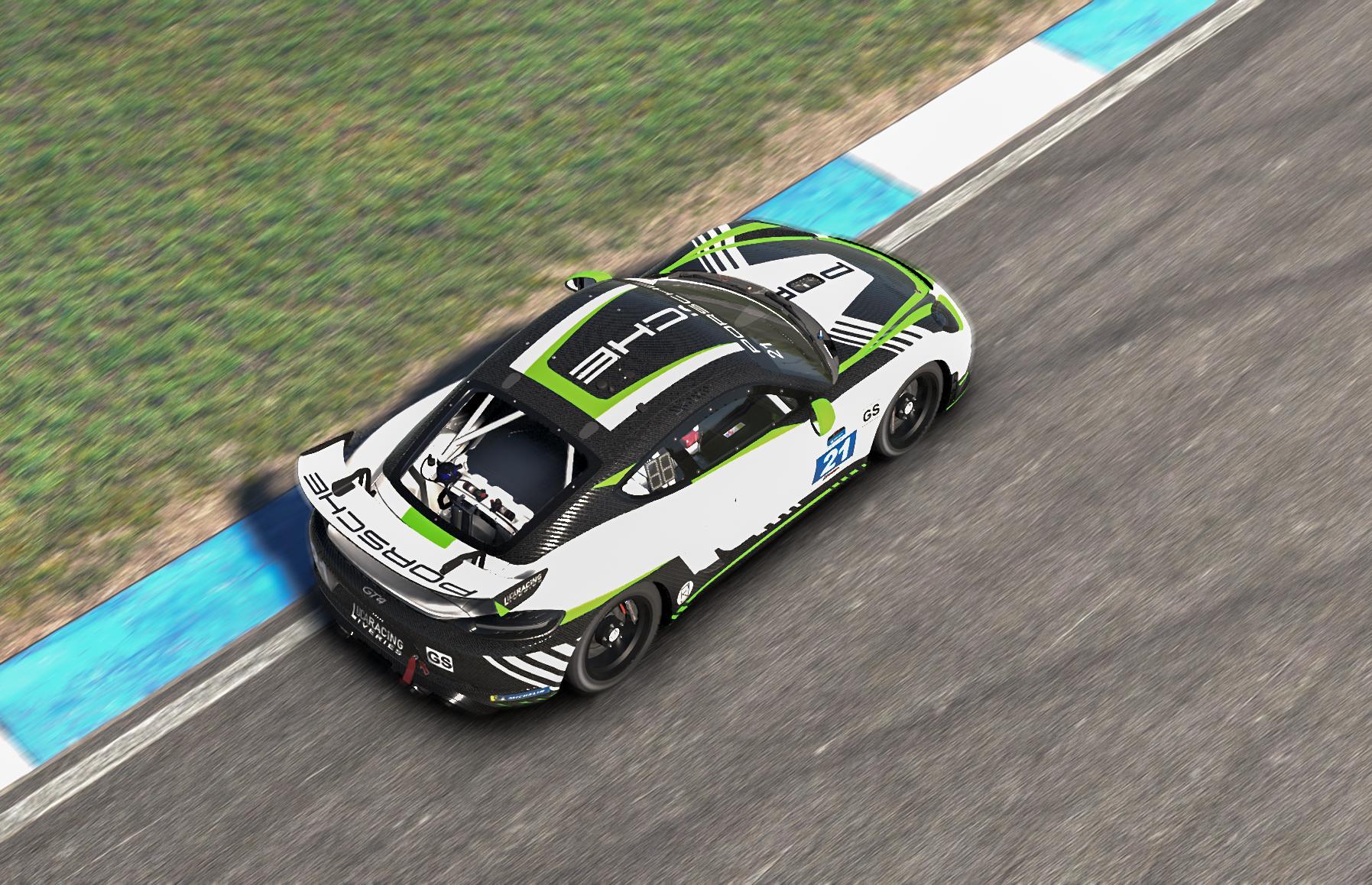 Preview of Porsche 718 GT4 LRL Design by Gianluca Bresci