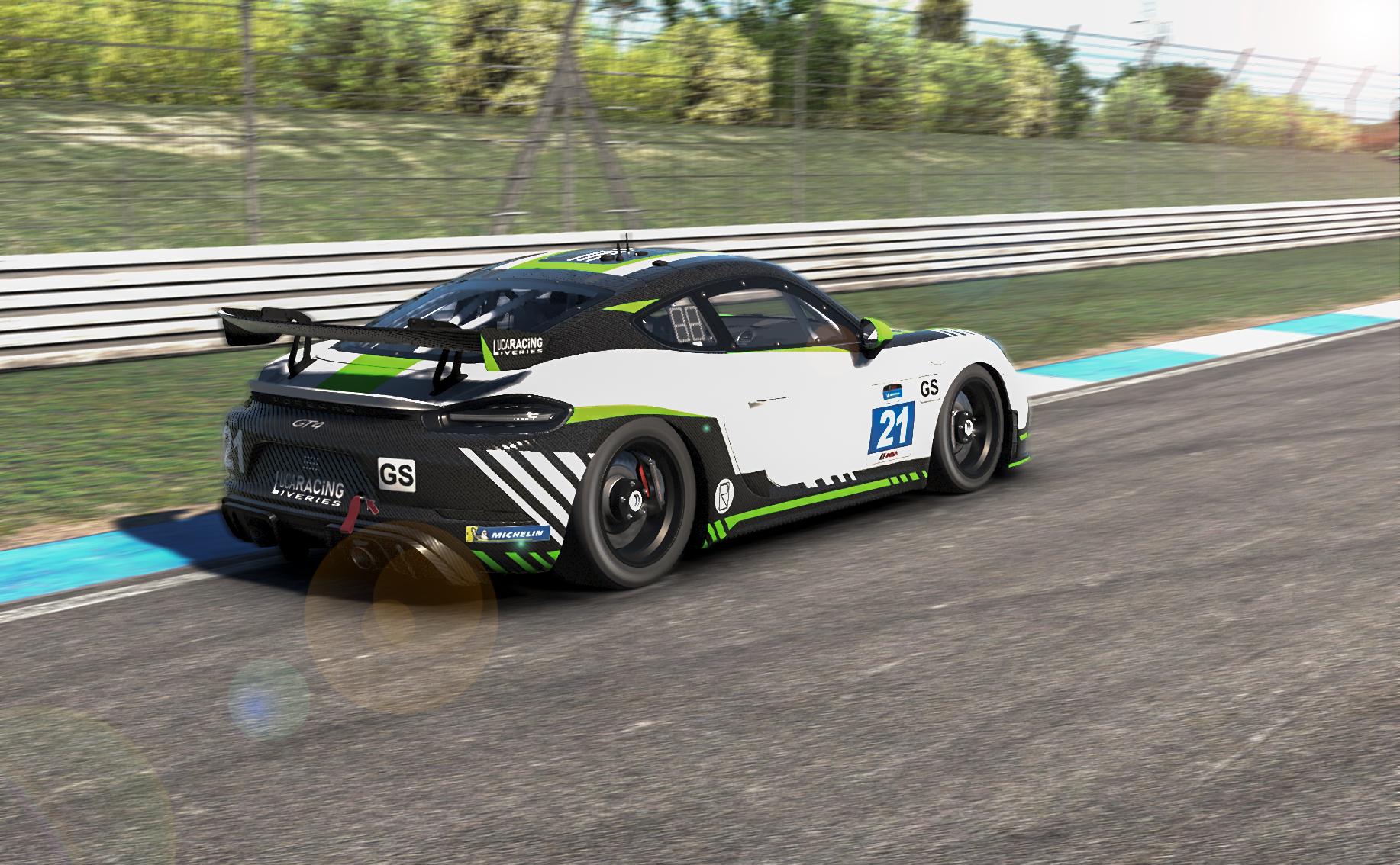 Preview of Porsche 718 GT4 LRL Design by Gianluca Bresci