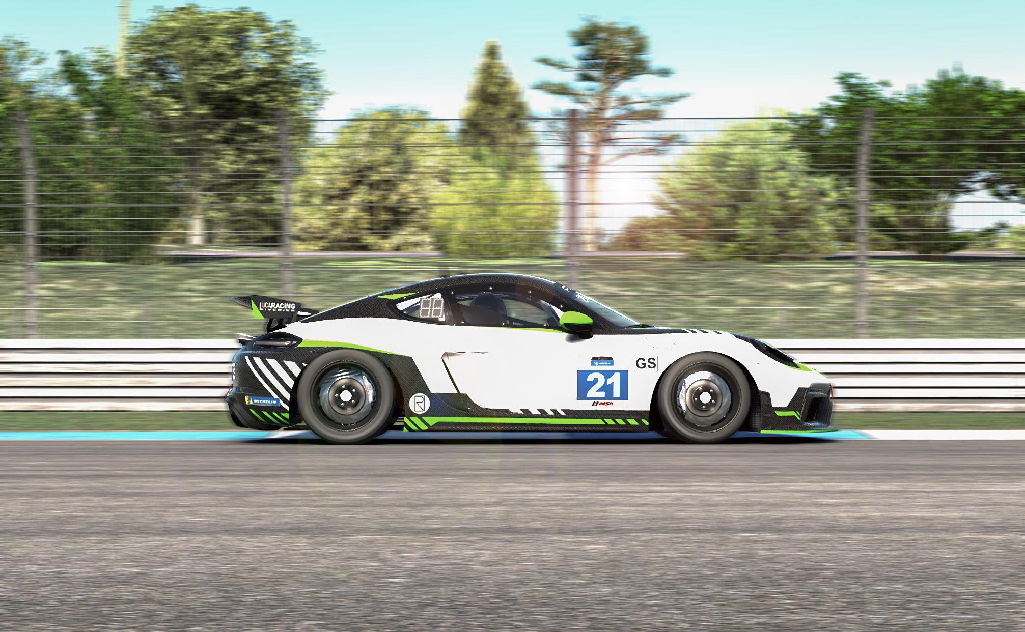 Preview of Porsche 718 GT4 LRL Design by Gianluca Bresci