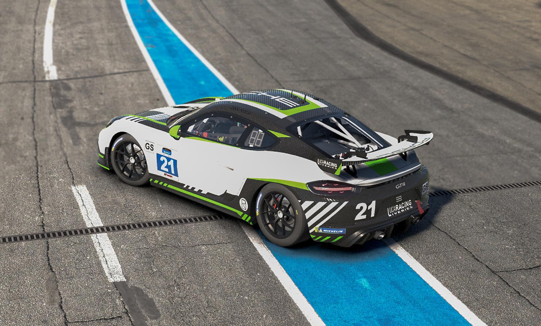 Preview of Porsche 718 GT4 LRL Design by Gianluca Bresci