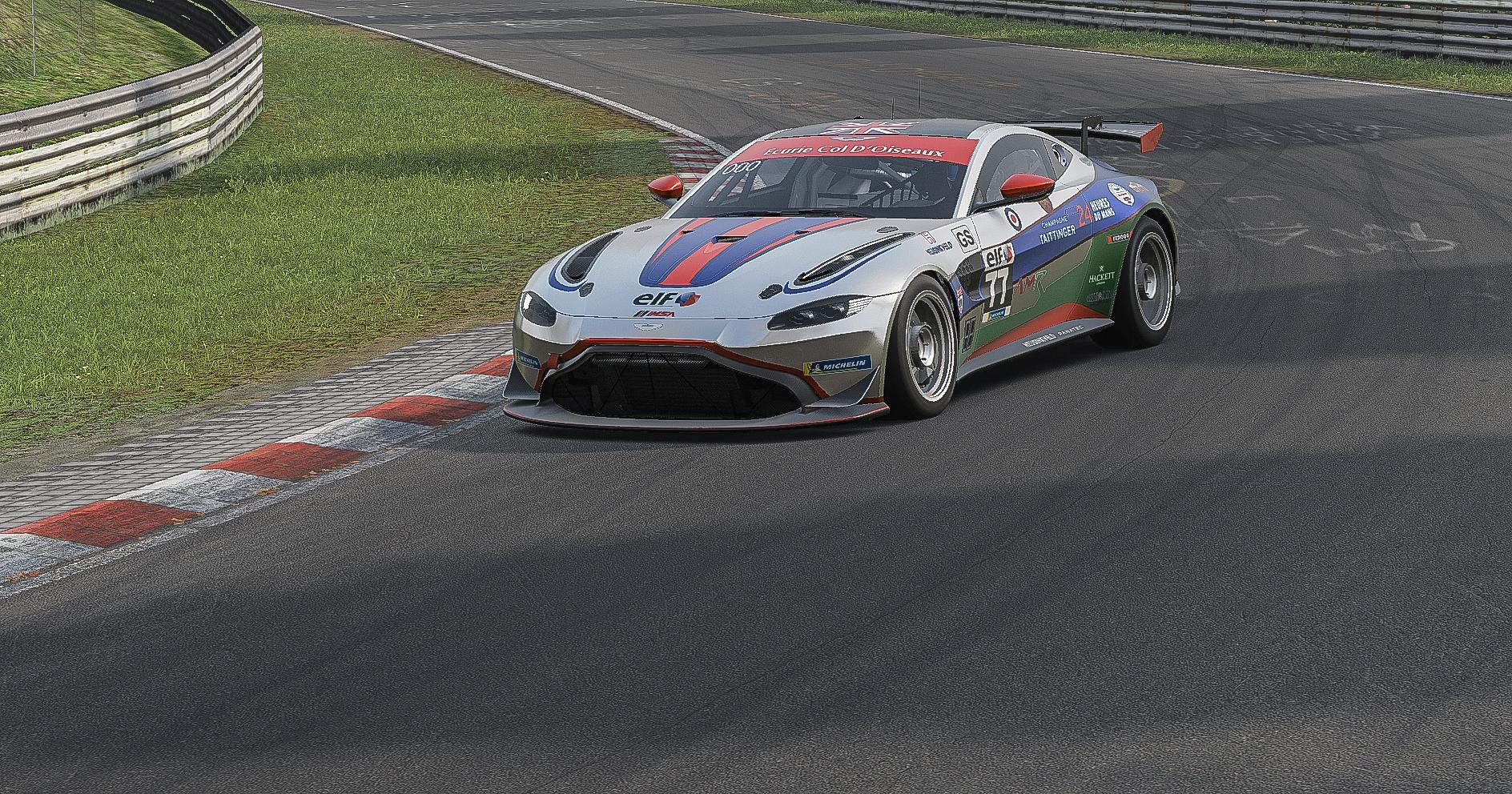 Preview of Aston Martin Vantage GT4 Ecurie Col dOiseaux 2025 by Mike Riedner