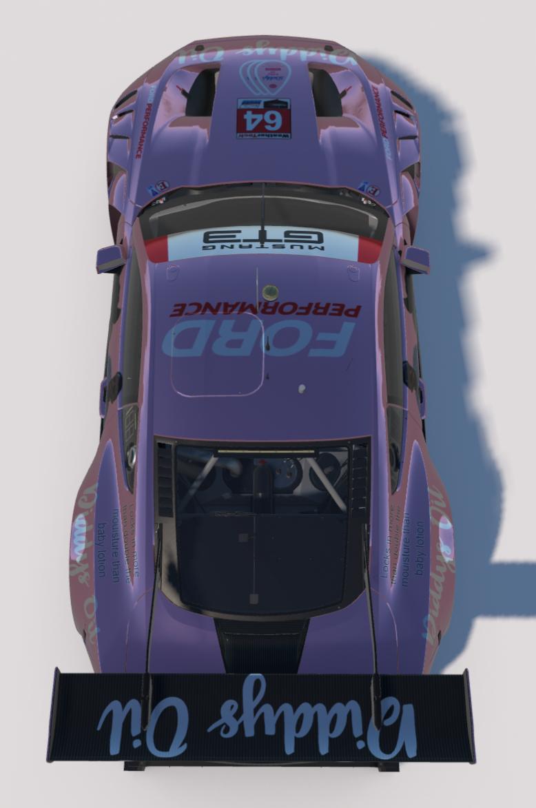 Preview of Diddy Oil Racing Ford Mustang GT3 by Desean S.