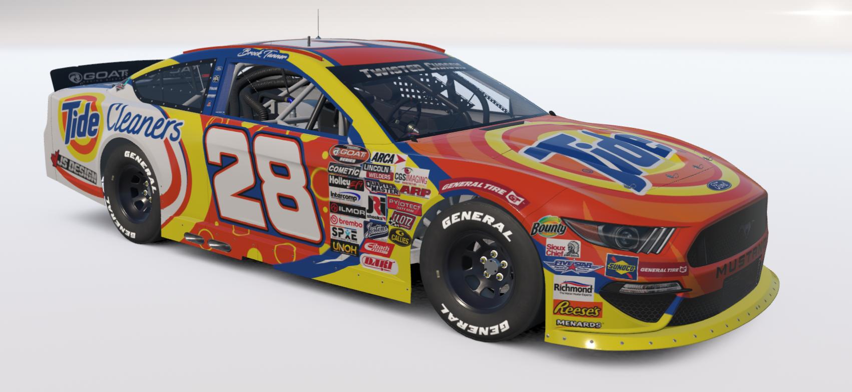 Preview of #28 Tide Ford Mustang by Jordan S.
