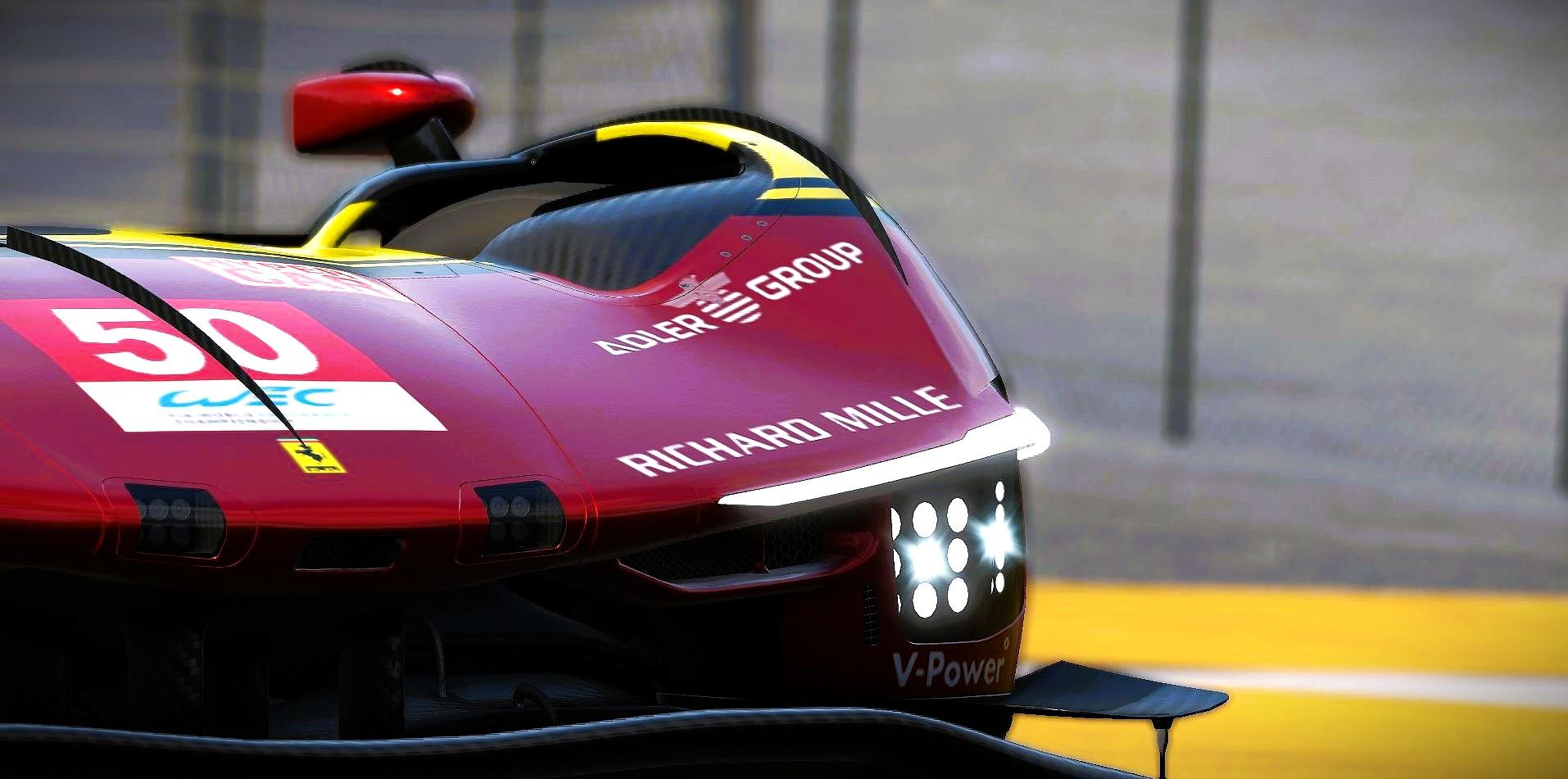 Preview of Sean Bull Design - 2026 Ferrari 499P WEC Concept Livery by Samuel J Ball