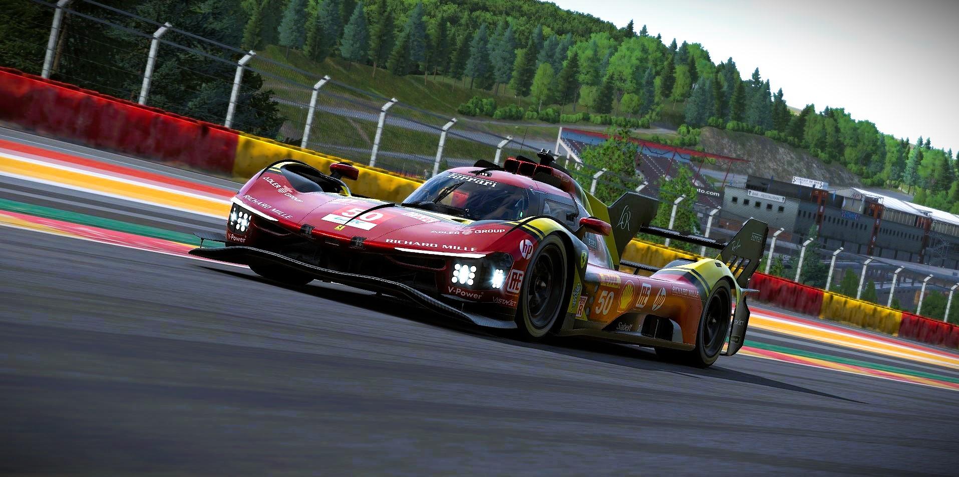Preview of Sean Bull Design - 2026 Ferrari 499P WEC Concept Livery by Samuel J Ball