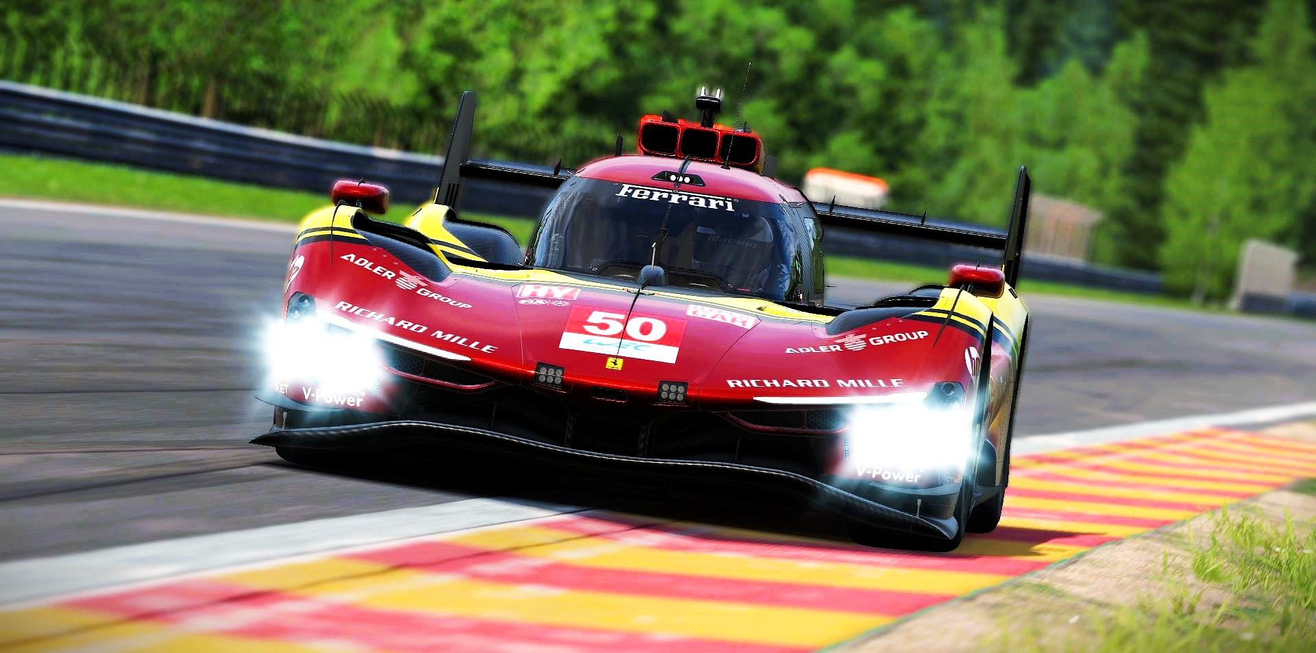 Preview of Sean Bull Design - 2026 Ferrari 499P WEC Concept Livery by Samuel J Ball