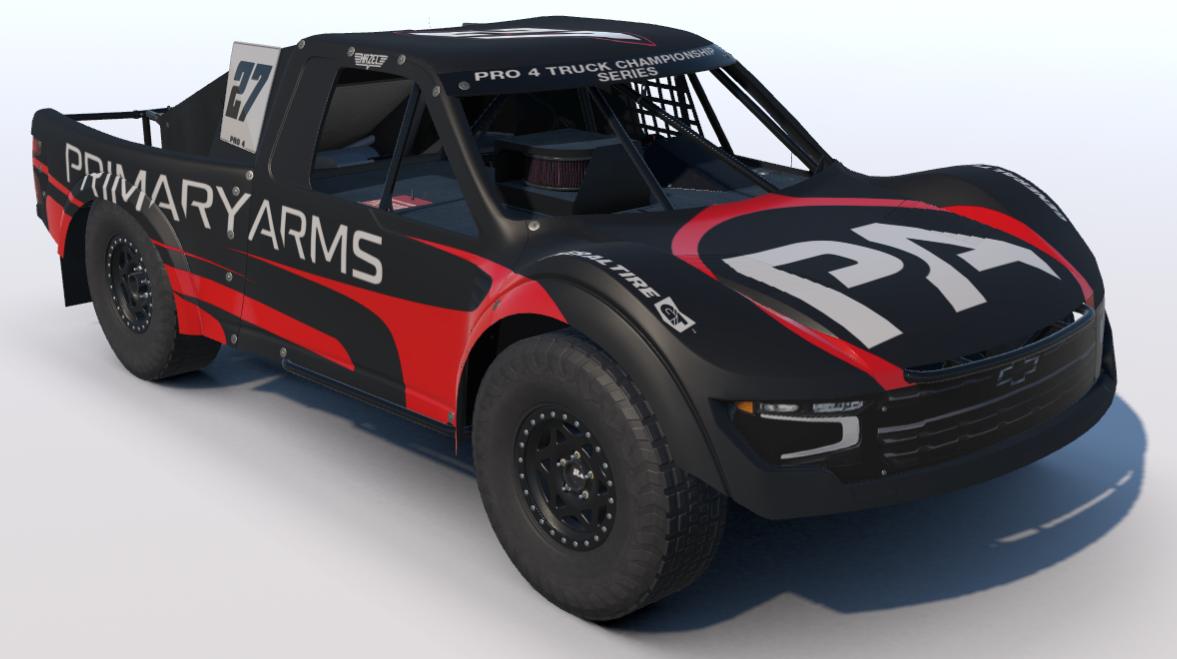 Preview of #27 Primary Arms 2026 Pro 4 Offroad Truck by Konner Hazel