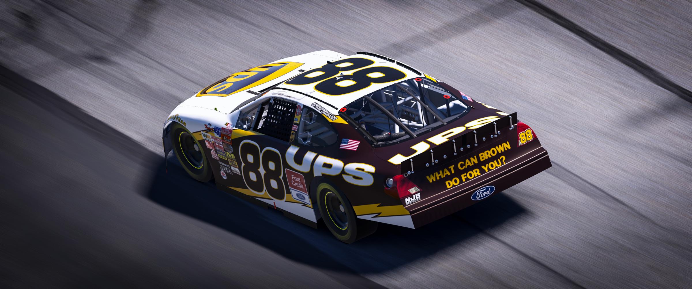 Preview of #88 Dale Jarrett 2004 UPS Ford Credit Cust Num by Noah Blackwell