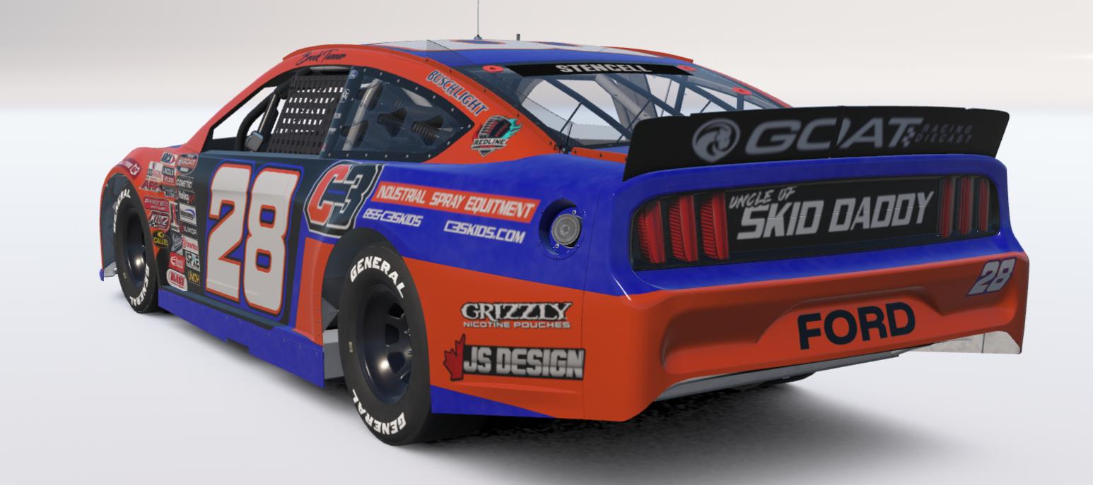 Preview of #28 C3 Skids Ford Mustang by Jordan S.