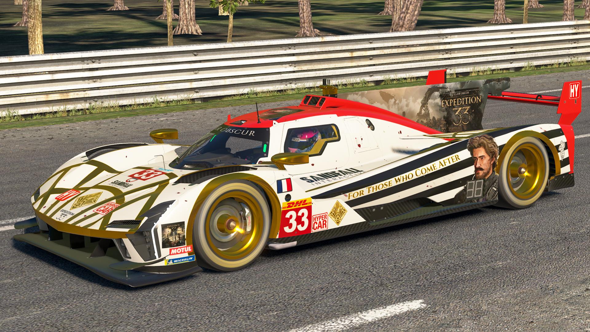 Preview of Clair Obscur: Expedition 33 Cadillac V-Series.R GTP by Jasper De Jong