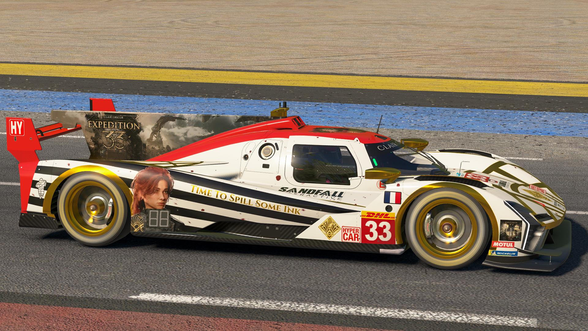 Preview of Clair Obscur: Expedition 33 Cadillac V-Series.R GTP by Jasper De Jong