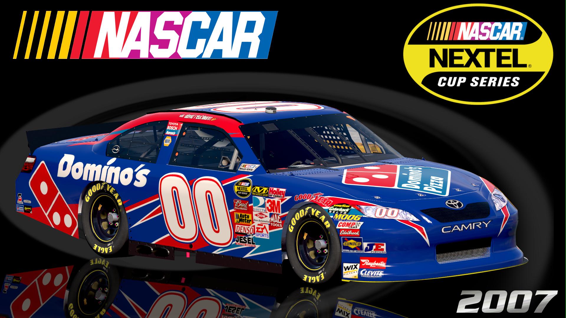 Preview of #00 David Reutimann 2007 Dominos Toyota Camry COT by Christian Budd