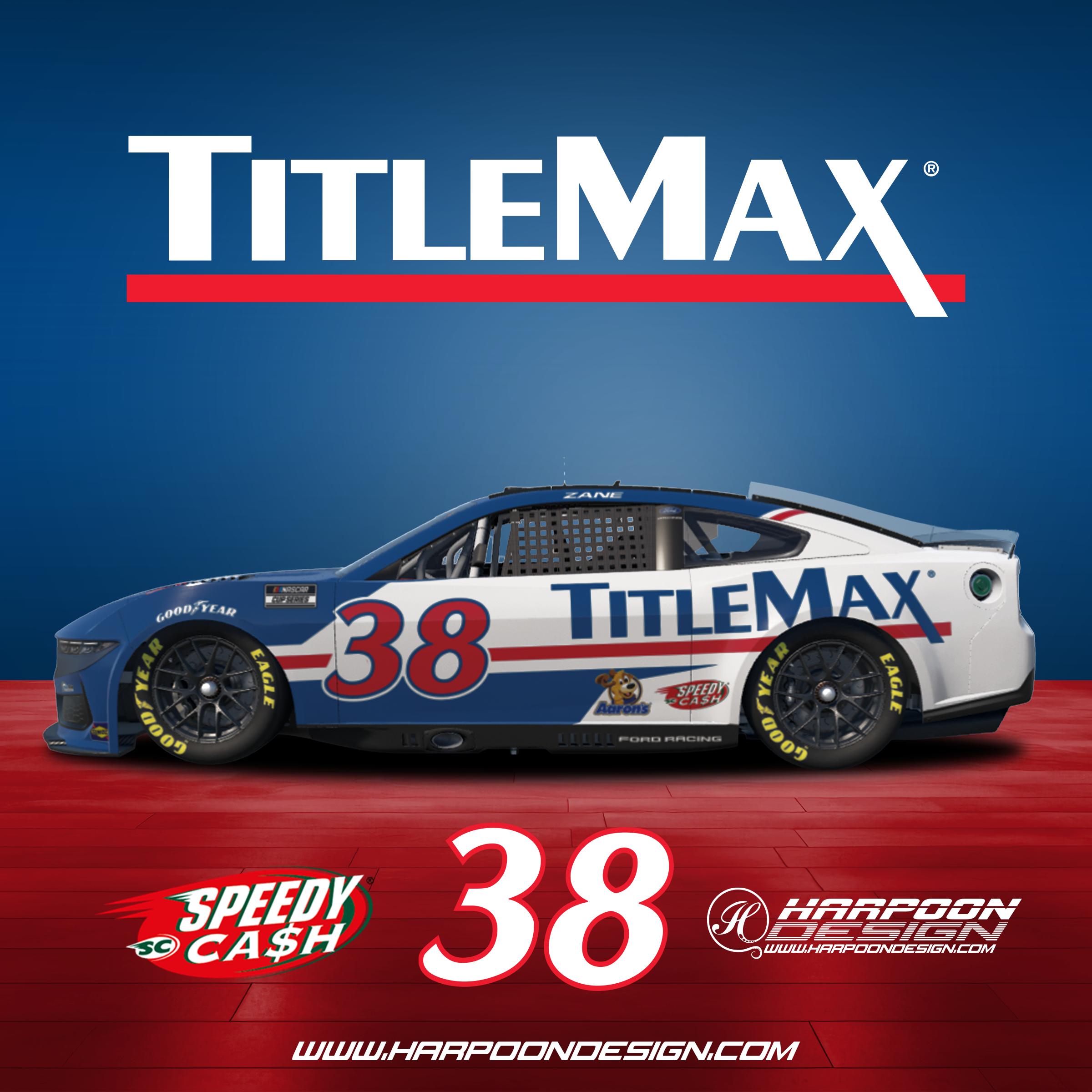 Preview of 2026 Zane Smith Title Max Ford Mustang by Brantley Roden