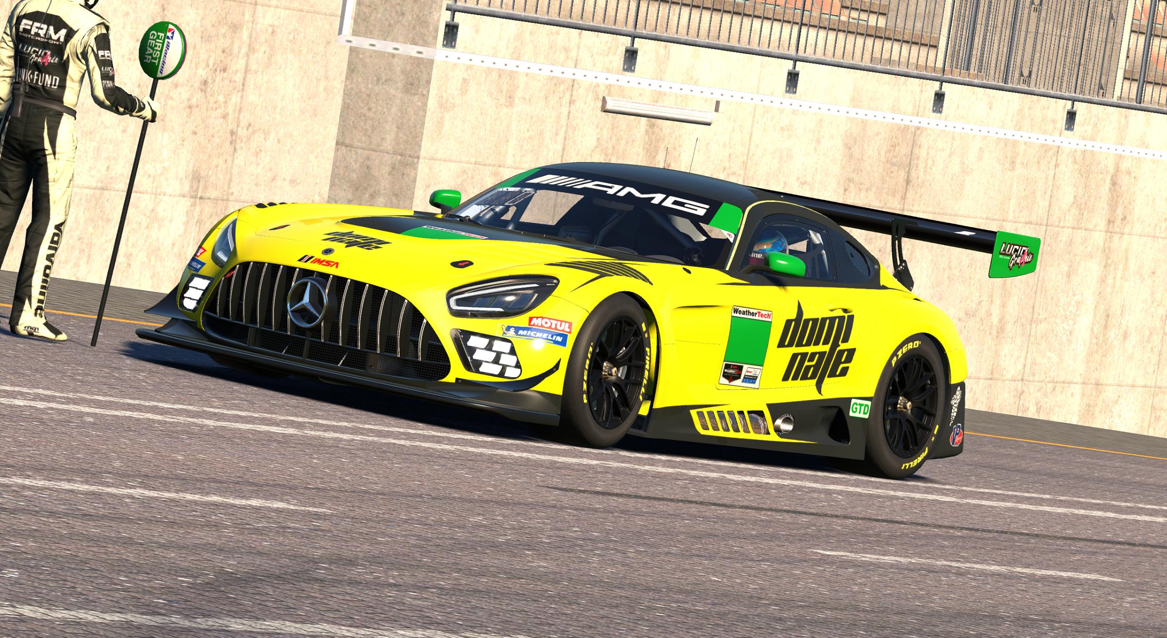 Preview of Michael Caffery Mercedes-AMG GT3 2020 by Jacob Freeman