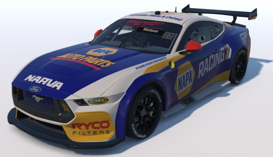 Preview of NAPA Racing Ford Mustang Gen 3 by Danny Watson2