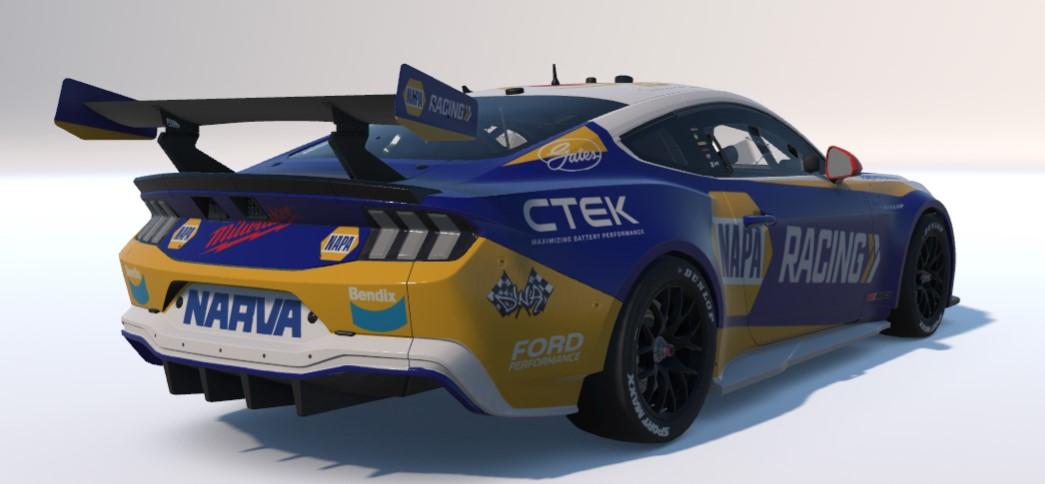 Preview of NAPA Racing Ford Mustang Gen 3 by Danny Watson2