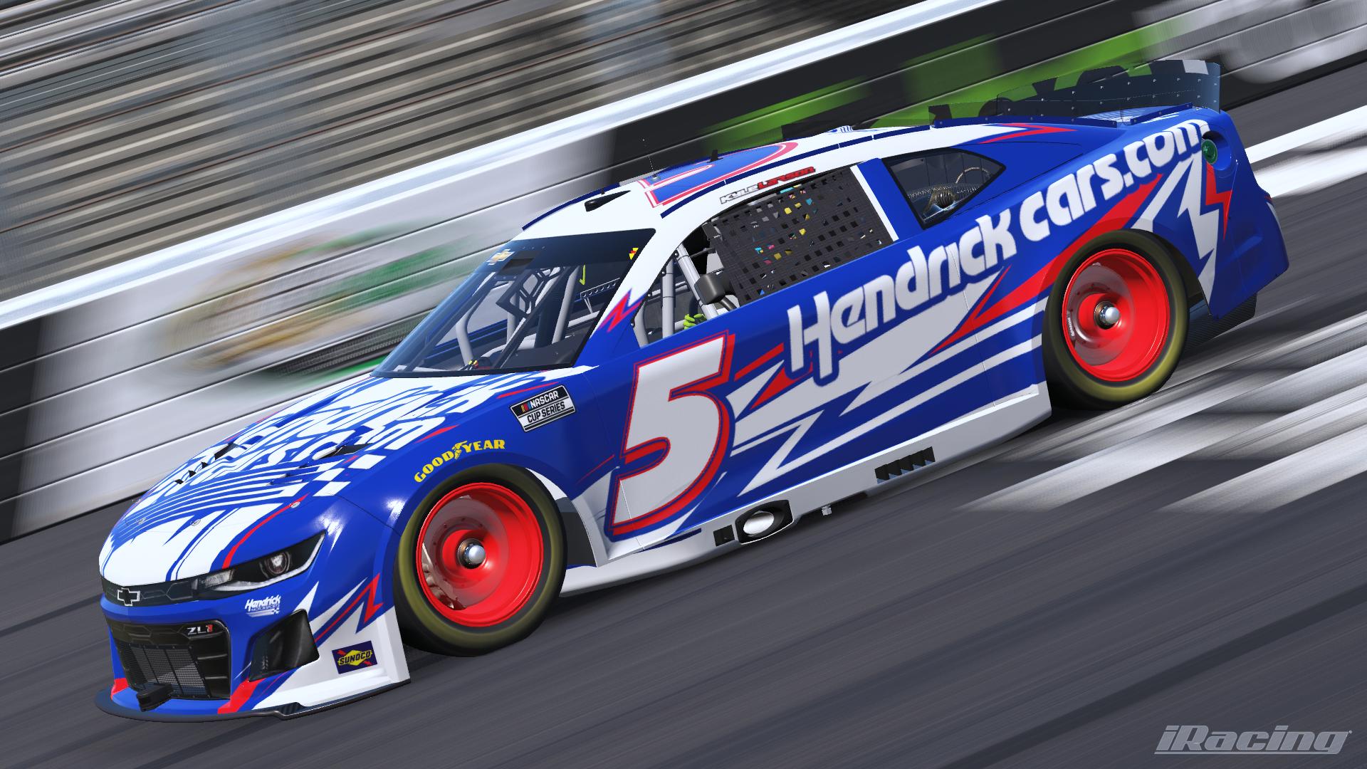 Preview of (2026) #5 Kyle Larson HendrickCars.Com Chevrolet Camaro Concept (Sim-Stamped) by Luke G.