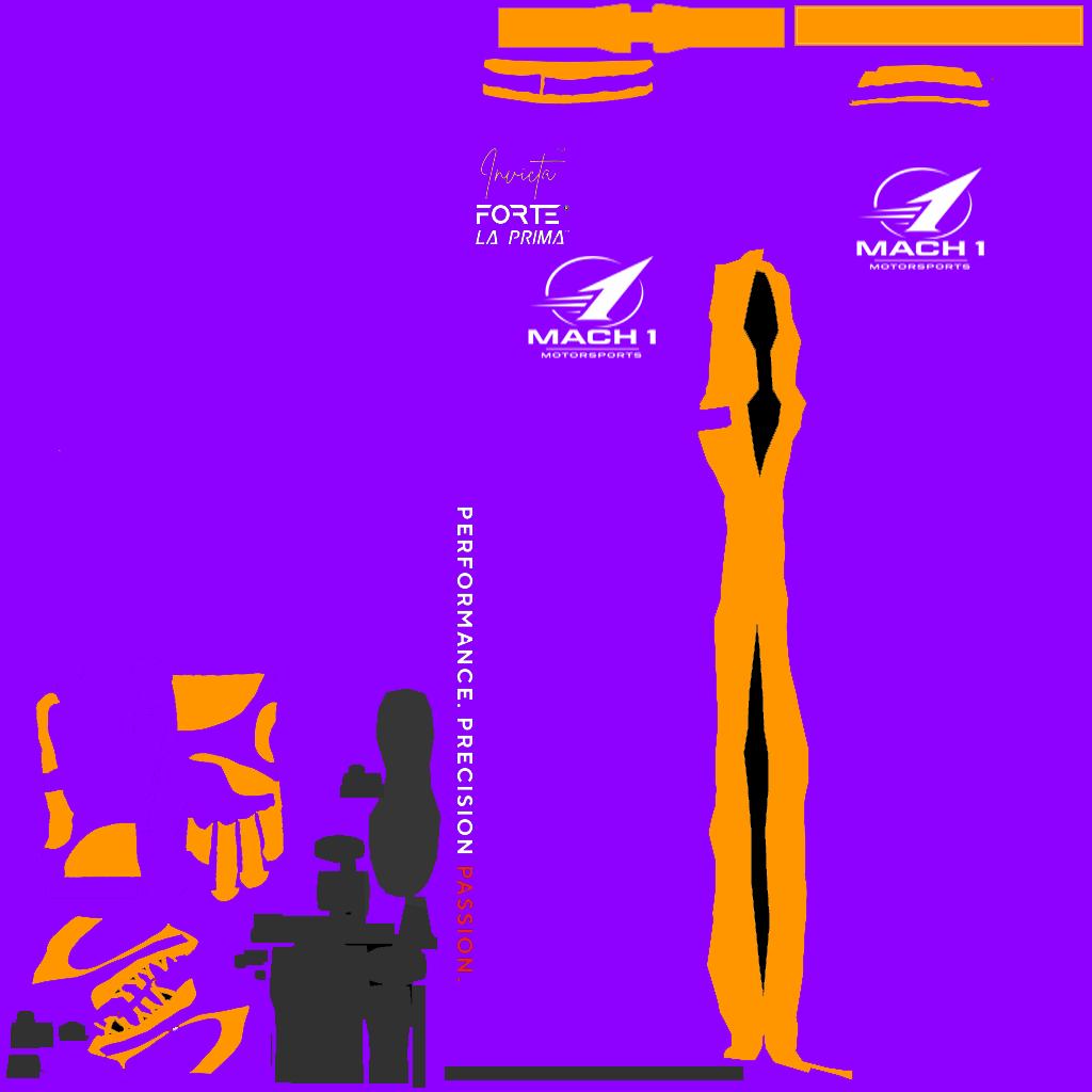 Preview of Team Suit Asetek Orange by Cody W Williams