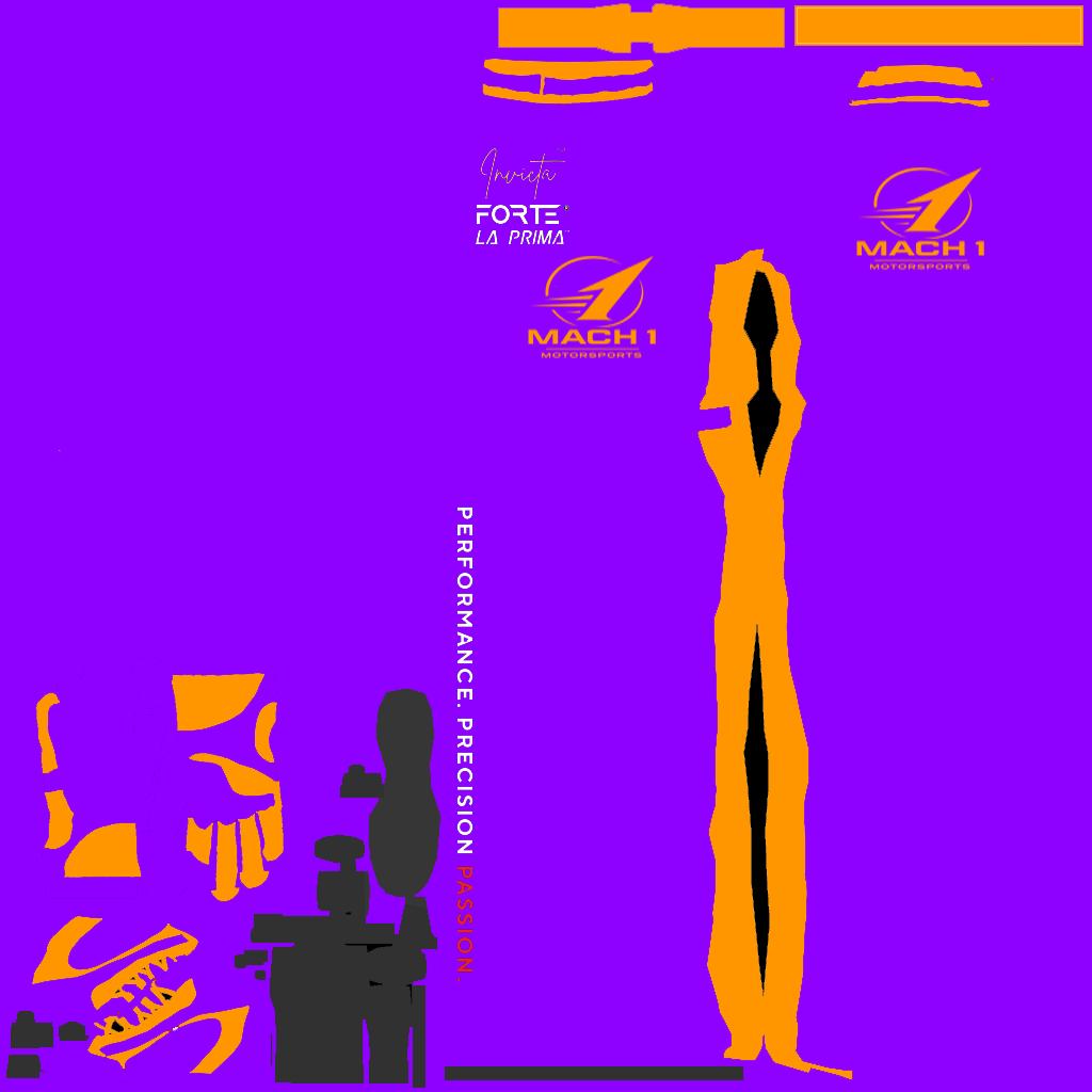 Preview of Team Suit Asetek Orange 2 by Cody W Williams