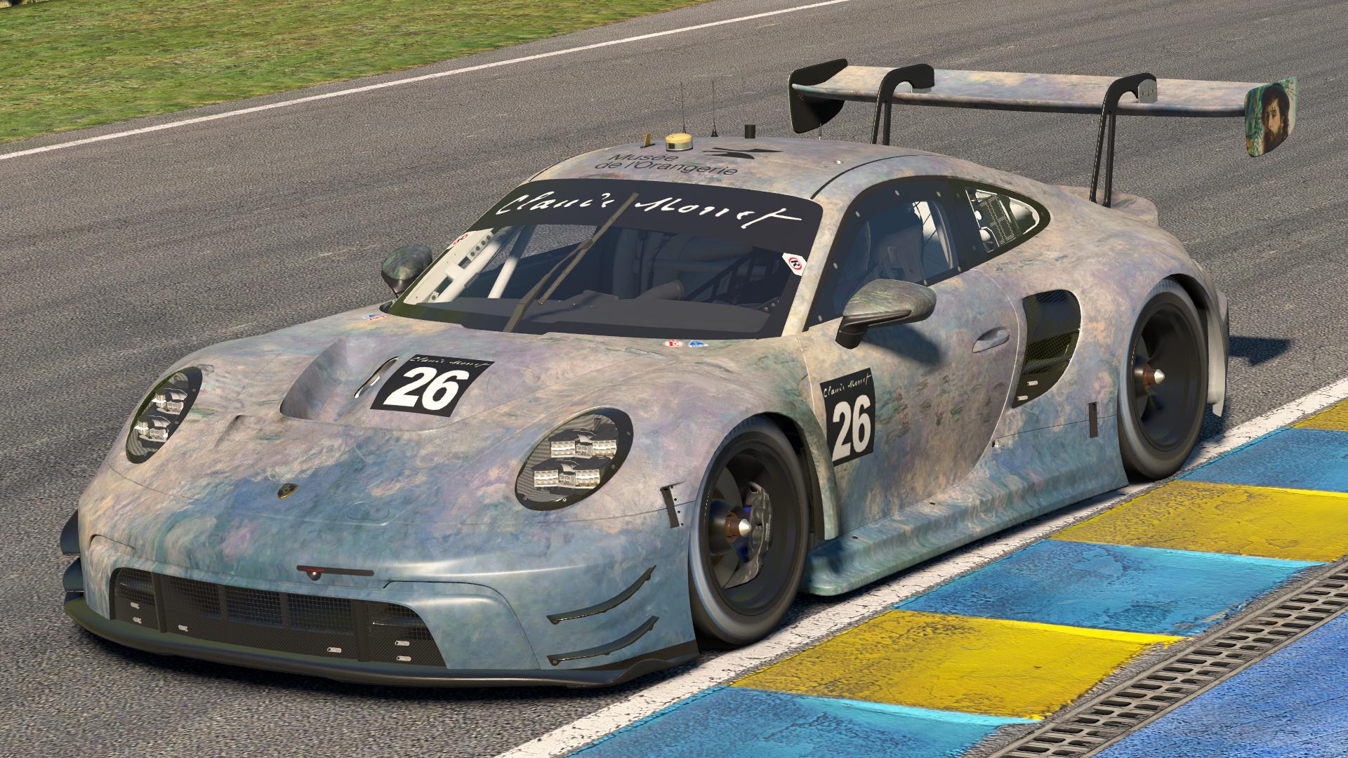 Preview of Water Lilies Porsche 911 GT3 R (992) by Jasper De Jong