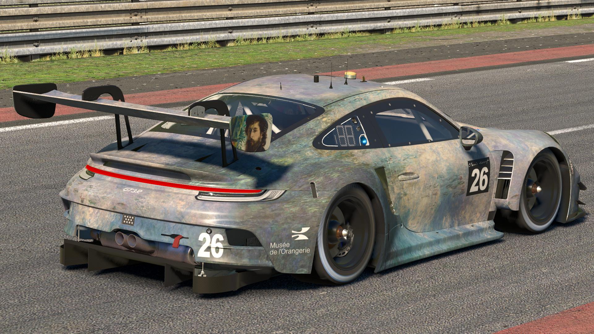 Preview of Water Lilies Porsche 911 GT3 R (992) by Jasper De Jong