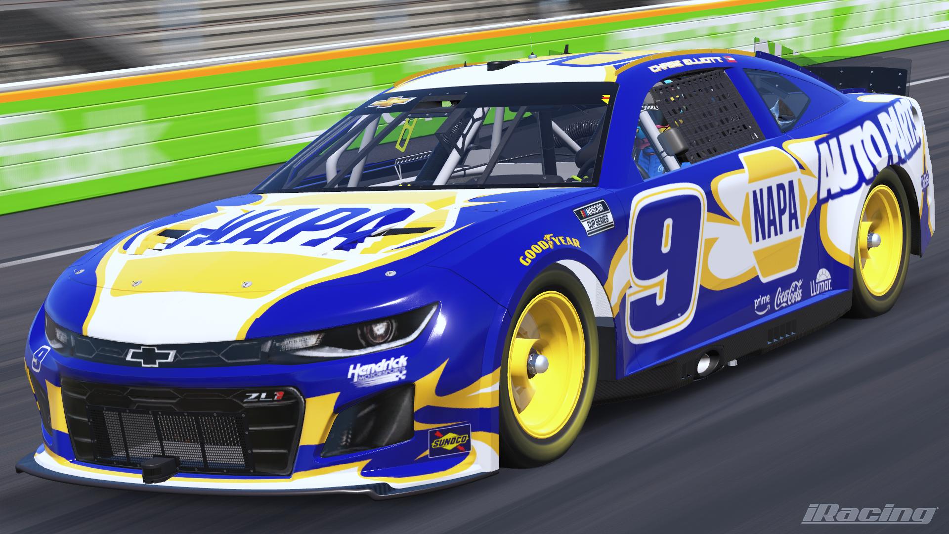 Preview of (2026) #9 Chase Elliott NAPA Chevrolet Camaro Concept by Luke G.