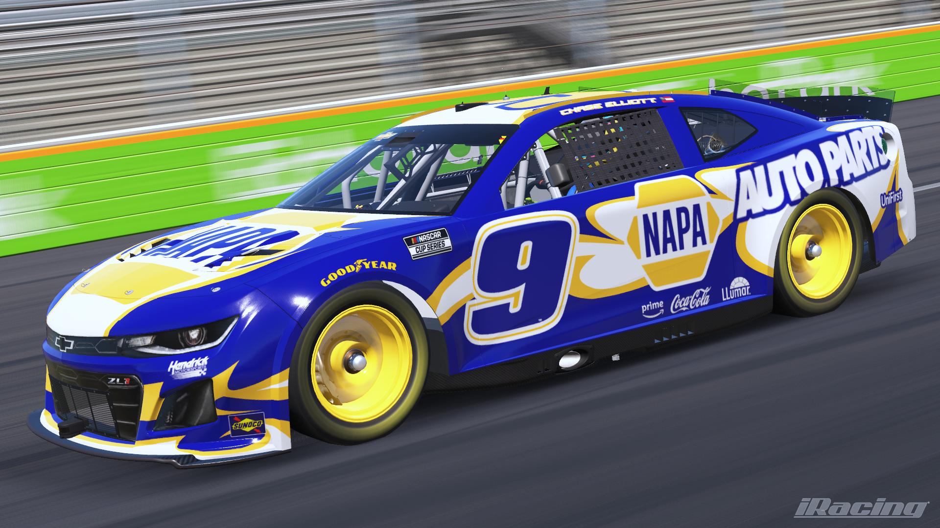 Preview of (2026) #9 Chase Elliott NAPA Chevrolet Camaro Concept (Sim-Stamped) by Luke G.