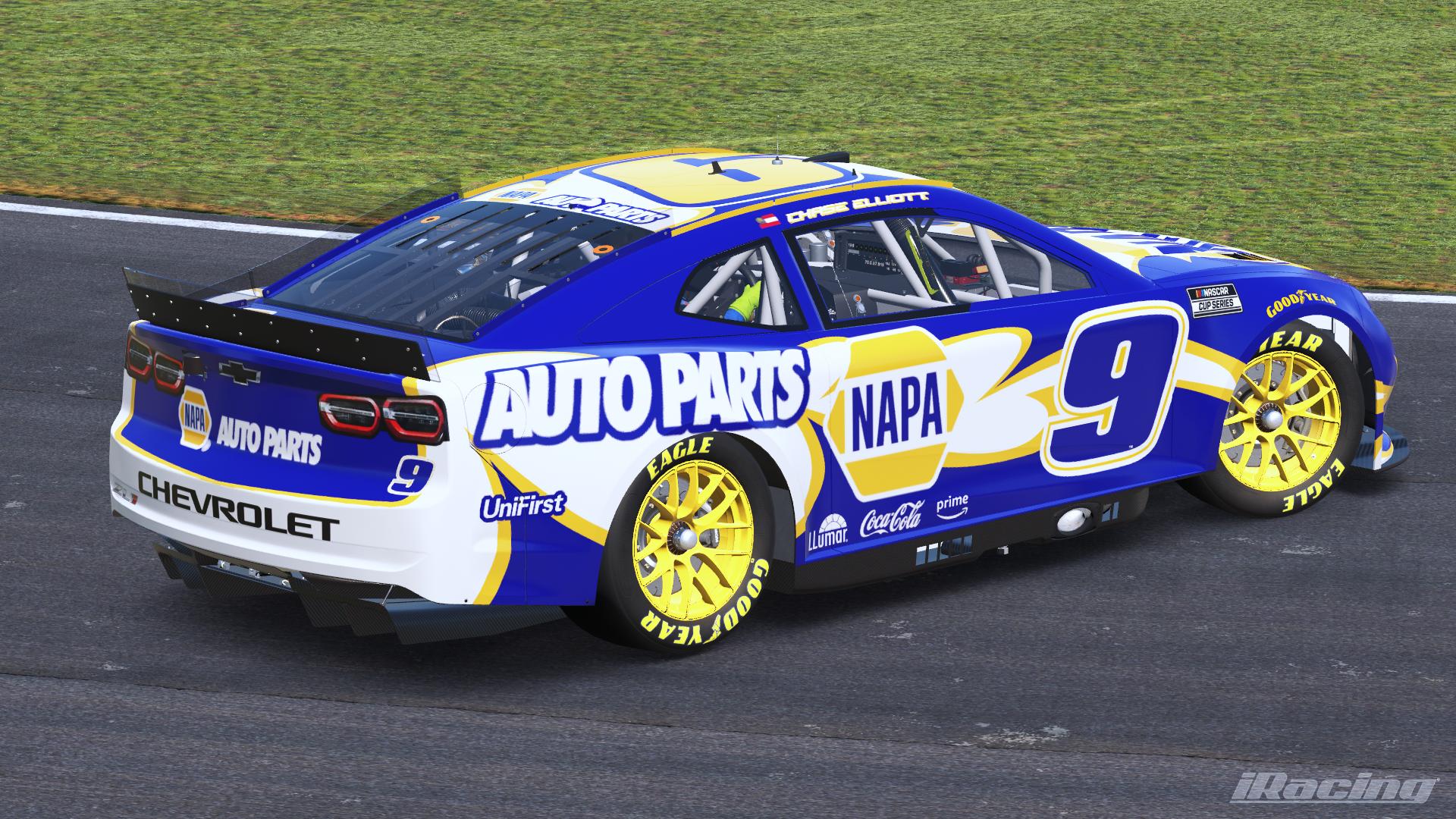 Preview of (2026) #9 Chase Elliott NAPA Chevrolet Camaro Concept (Sim-Stamped) by Luke G.